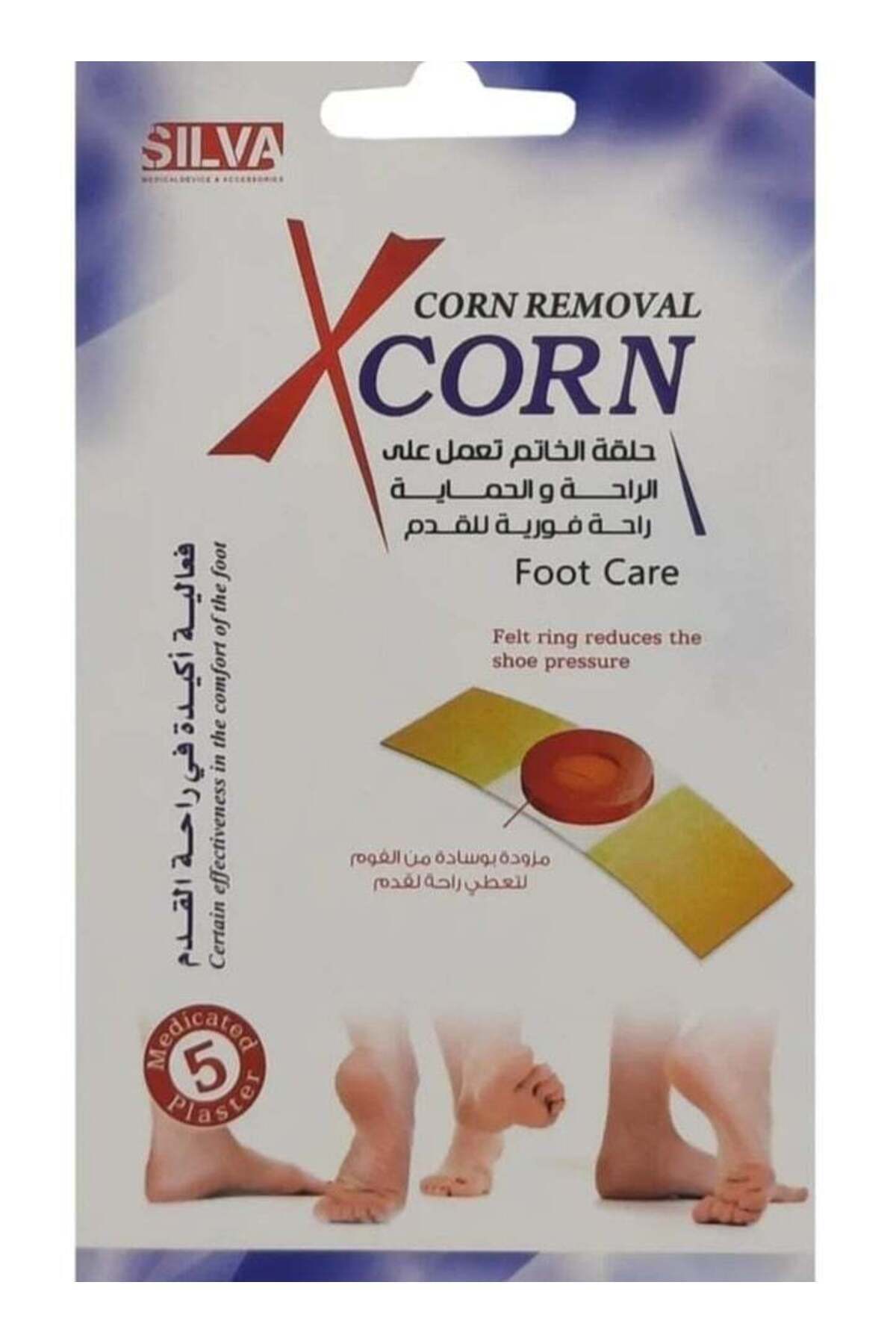 Silva-Patch for Treating Foot Corn 1