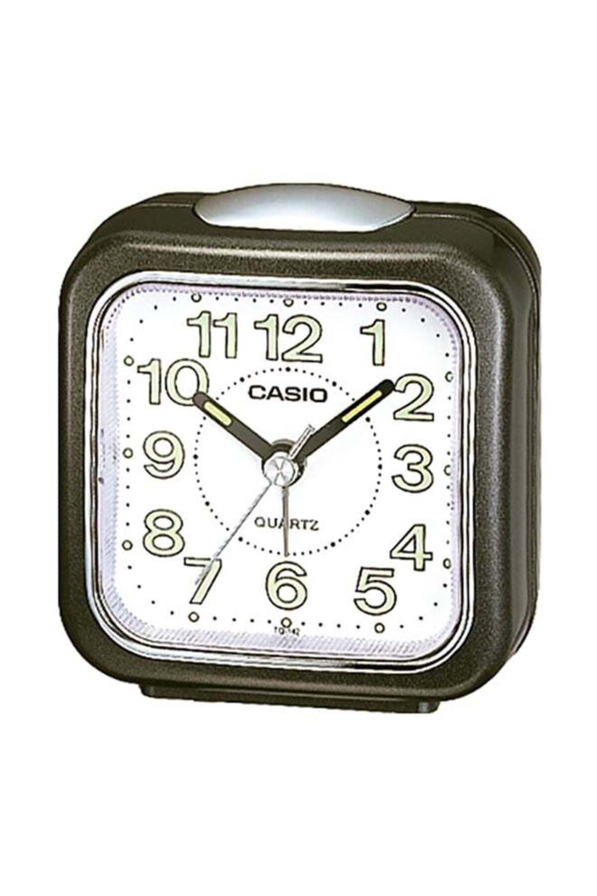 Generic-CASIO Analog Desk And Shelf Clocks White/Black 1