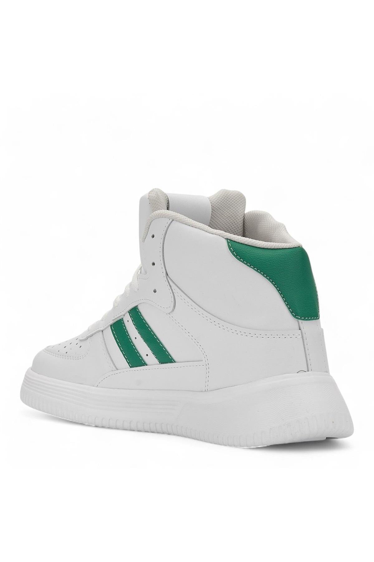 new tr life Caribron Basket-Spor Ayakkabı Sneaker Beyaz-Yeşil görsel 2