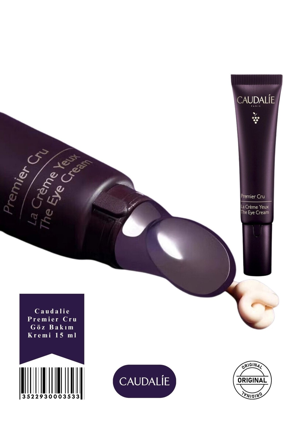 CAUDALIE Premier Cru La Crème Yeux 2個セット Caudalie Premier Cru La Anti Aging Göz Çevresi Yaşlanma Karşıtı
