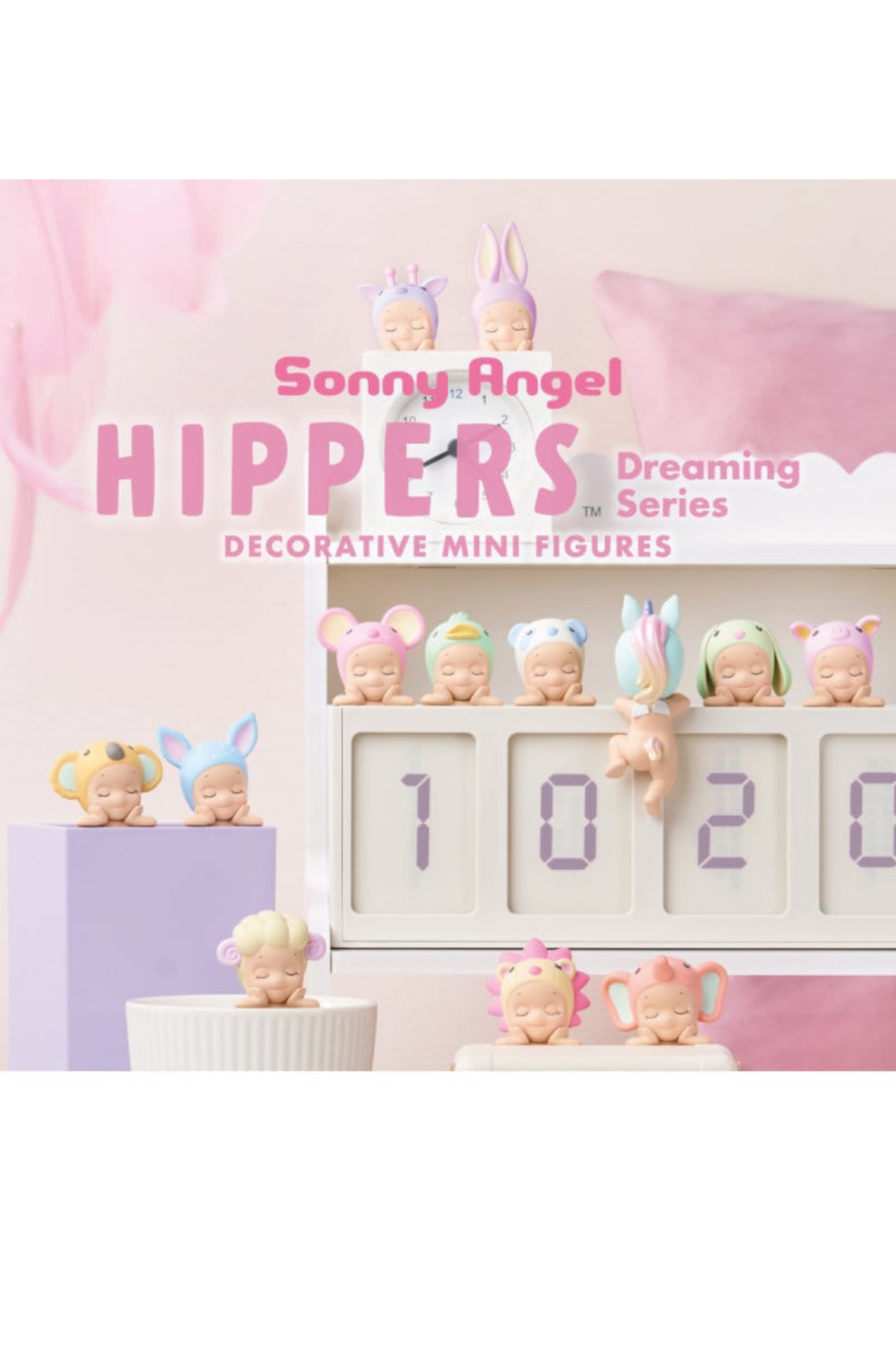 Bushco Store Sonny Angel Dreaming Hipper Serisi Dekoratif Aksesuar 1.kalite (Herhangi biri gönderilir)
