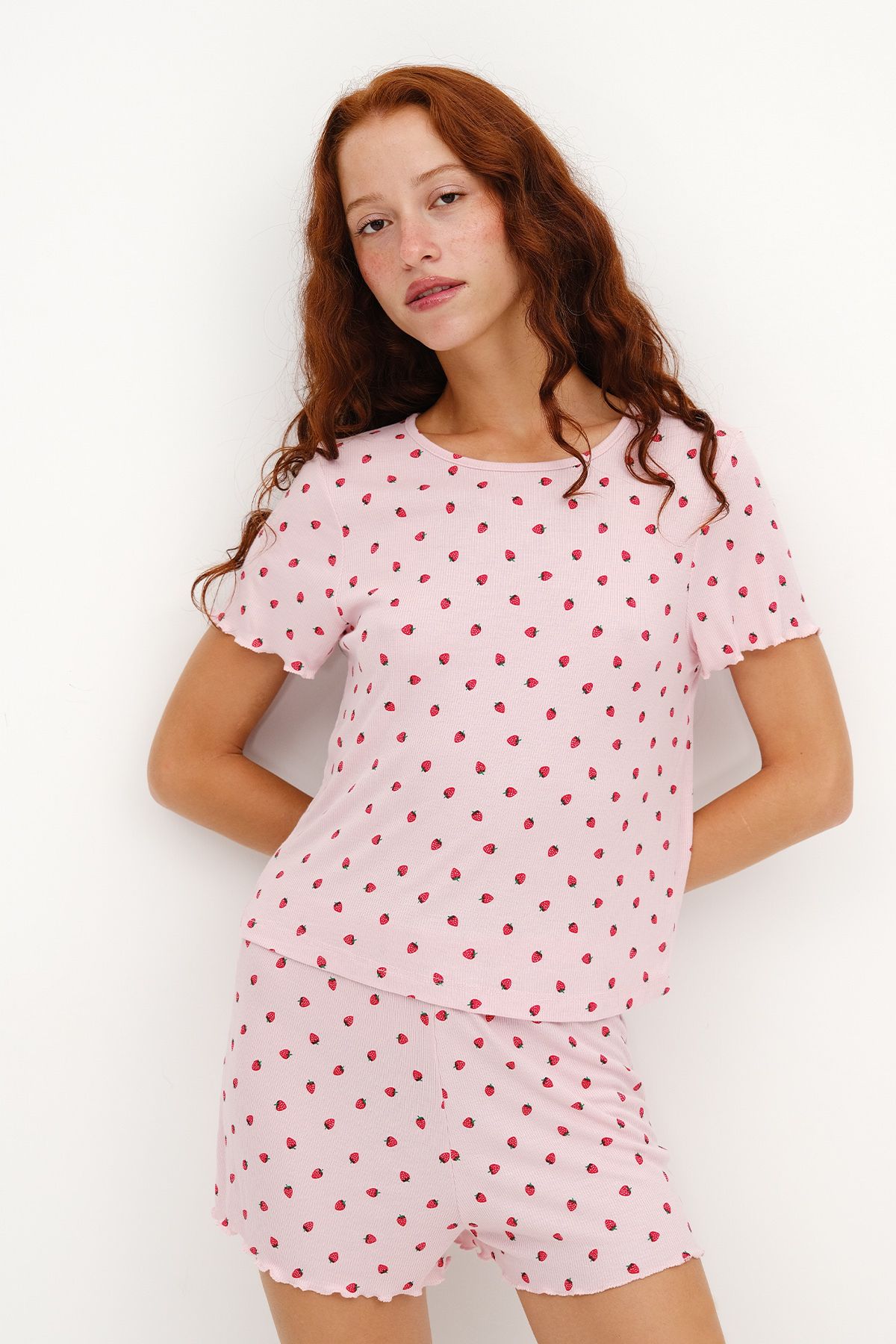 Addax-Set pijama cu model Ş5001 6