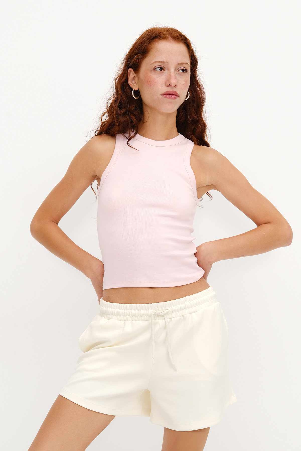 Addax-Crew Neck Modal Undershirt A18165 4