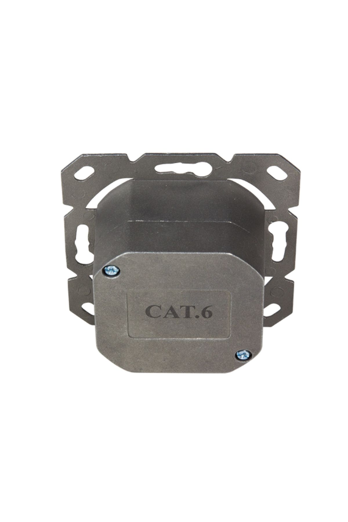 LogiLink-RJ-45 Network Socket NP0039A, 2 Outputs, Cat6, FTP 7