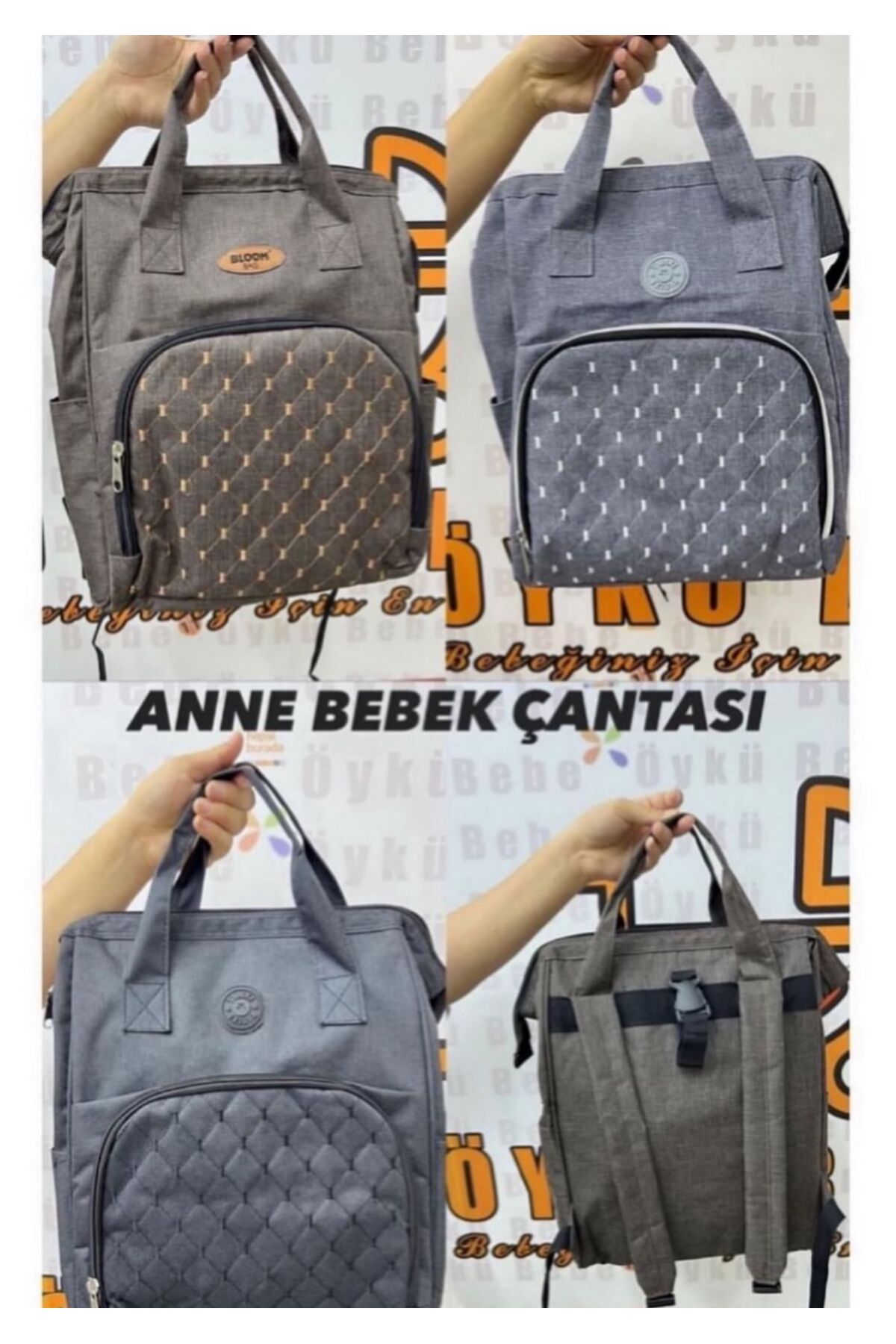 ÖYKÜ BEBEK DUNYASI 12 Parça King Yeni Doğan Bebek Çeyiz Seti Full Set (Anne Bebek Bakım Çantası ) fotoğrafı 7 (önizleme)