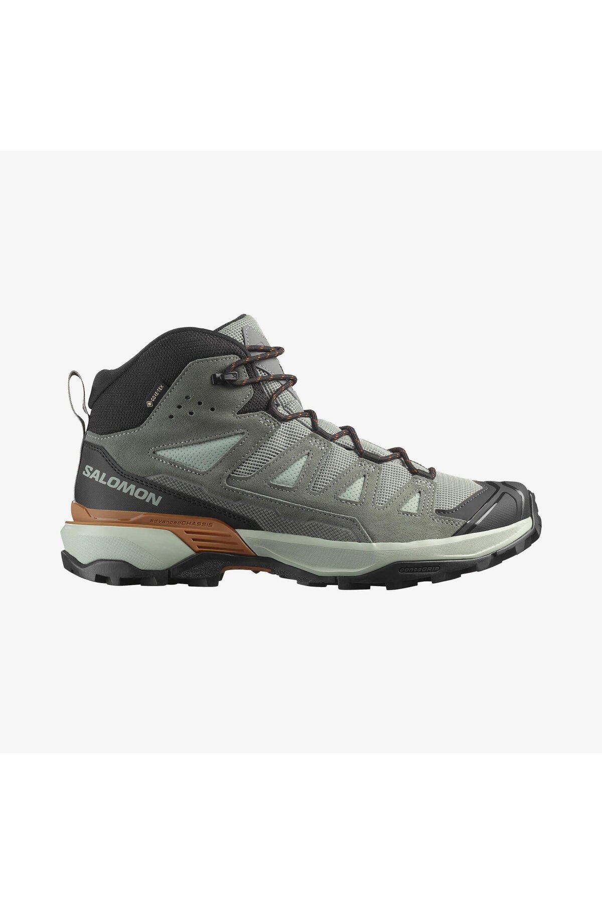 چکمه‌های مردانه فضای باز X ULTRA 360 LEATHER MID GORE-TEX از جنس آهن فرفورژه L47979600 سالومون کفش بیرونی Salomon