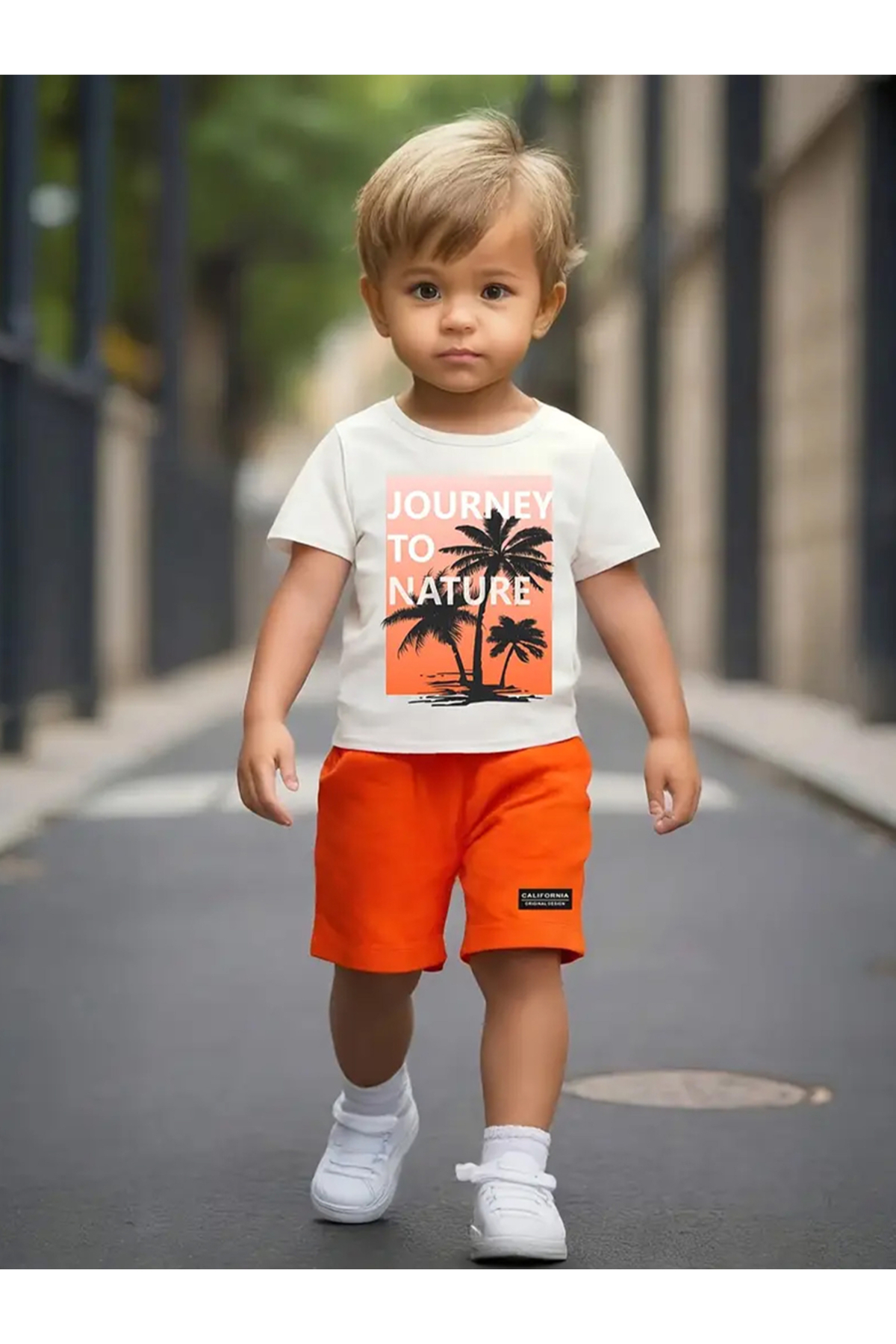Styli Boys Graphic T-Shirt and Shorts Set