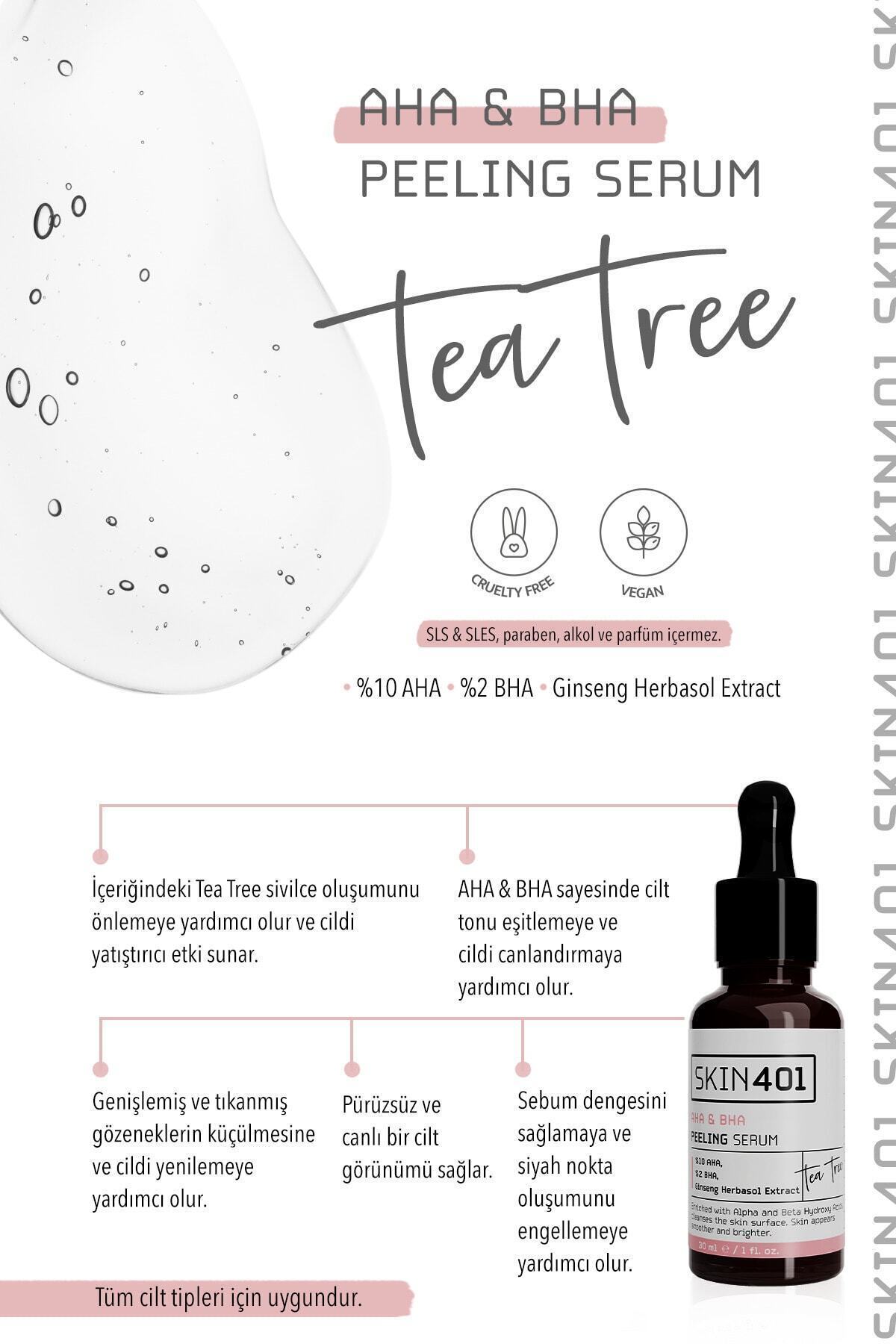 Aha %10 Bha %2 Canlandırıcı Cilt Tonu Eşitleyici Yüz Peeling Serum 30ml — TYC00827171894 — تصویر 3 از 4
