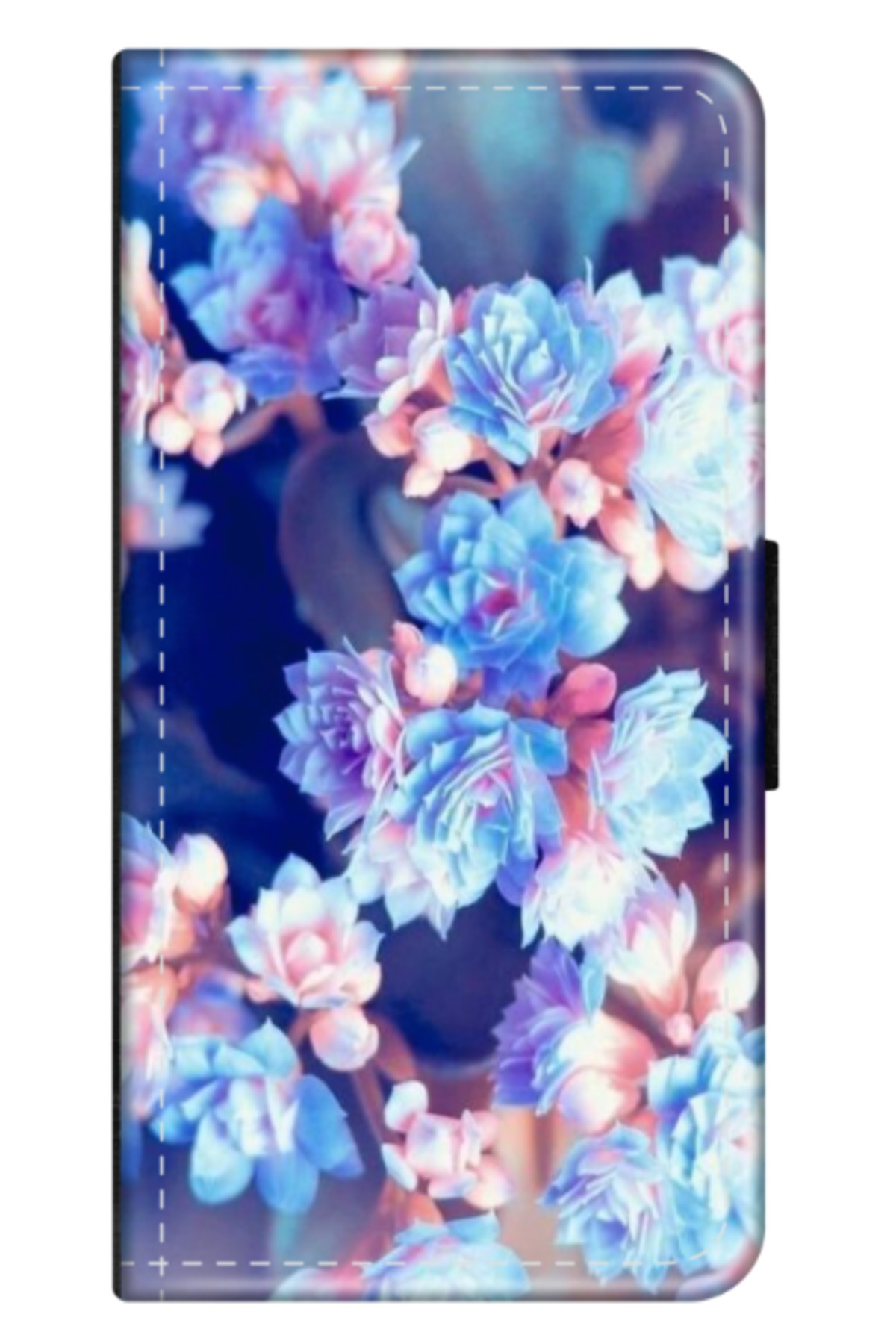 Atlas-Personalized Apple iPhone 15 Pro book case, Flowers #2, multicolor, S1D1M0038 1