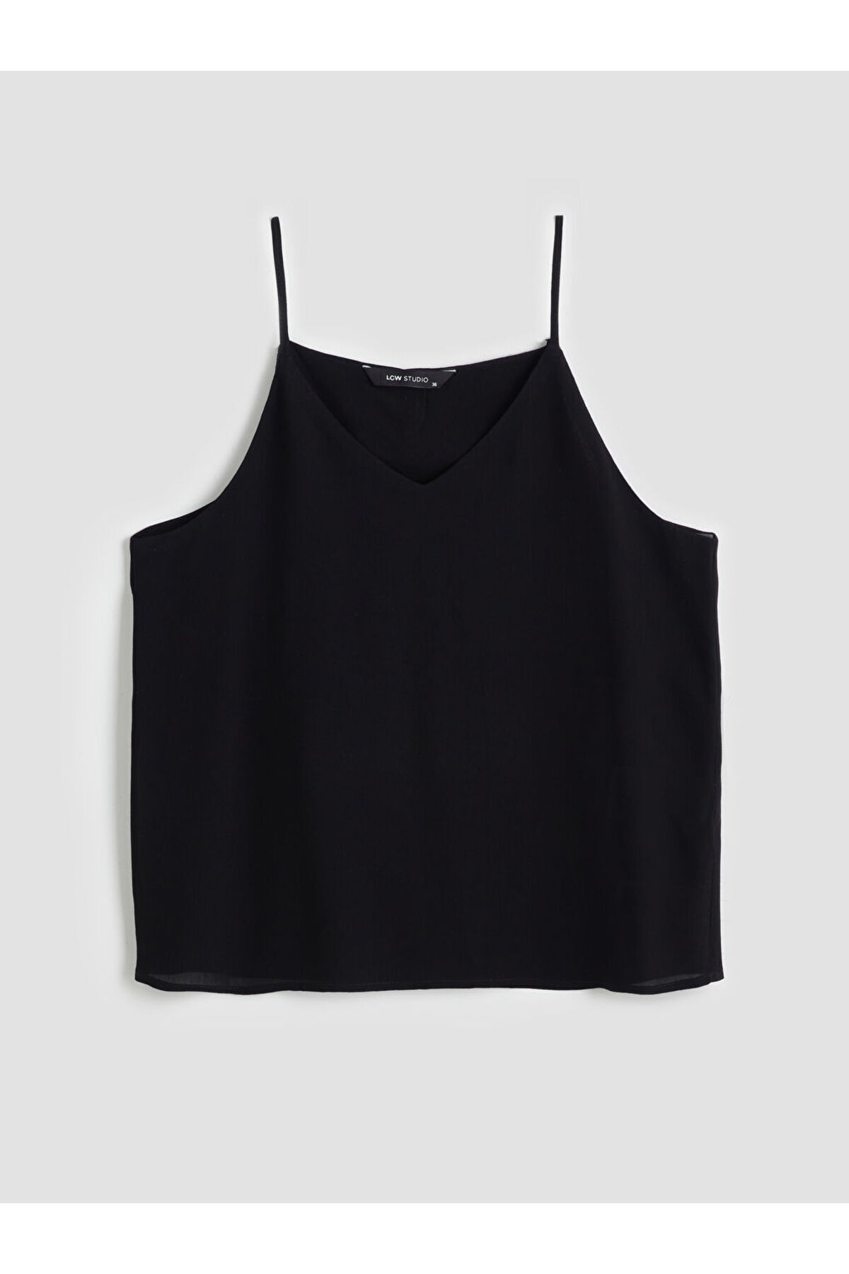 LC Waikiki-Create Your Style from Uzg Store |   V Neck Strap Blouse 1