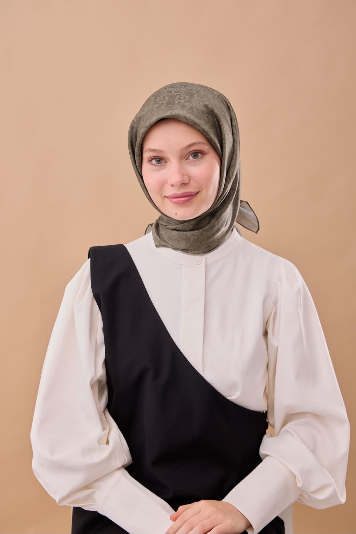 Silk Home-Shiny Scarf 75012-14 2