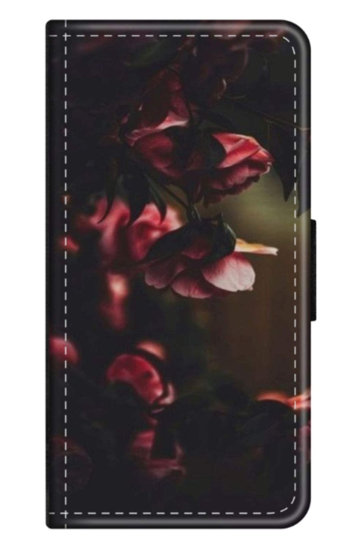 Atlas-Personalized book case for Apple iPhone X, Flowers #20, S1D1M0344 1