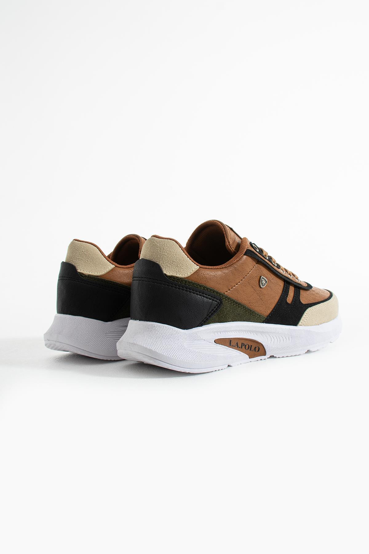 L.A Polo Taba Günlük Erkek Sneaker görsel 4