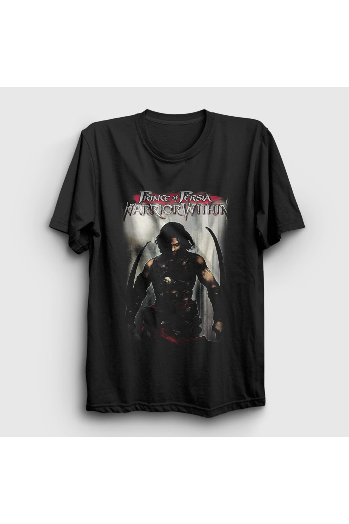 Presmono Unisex Black Warrior Within Prince of Persia T-Shirt 