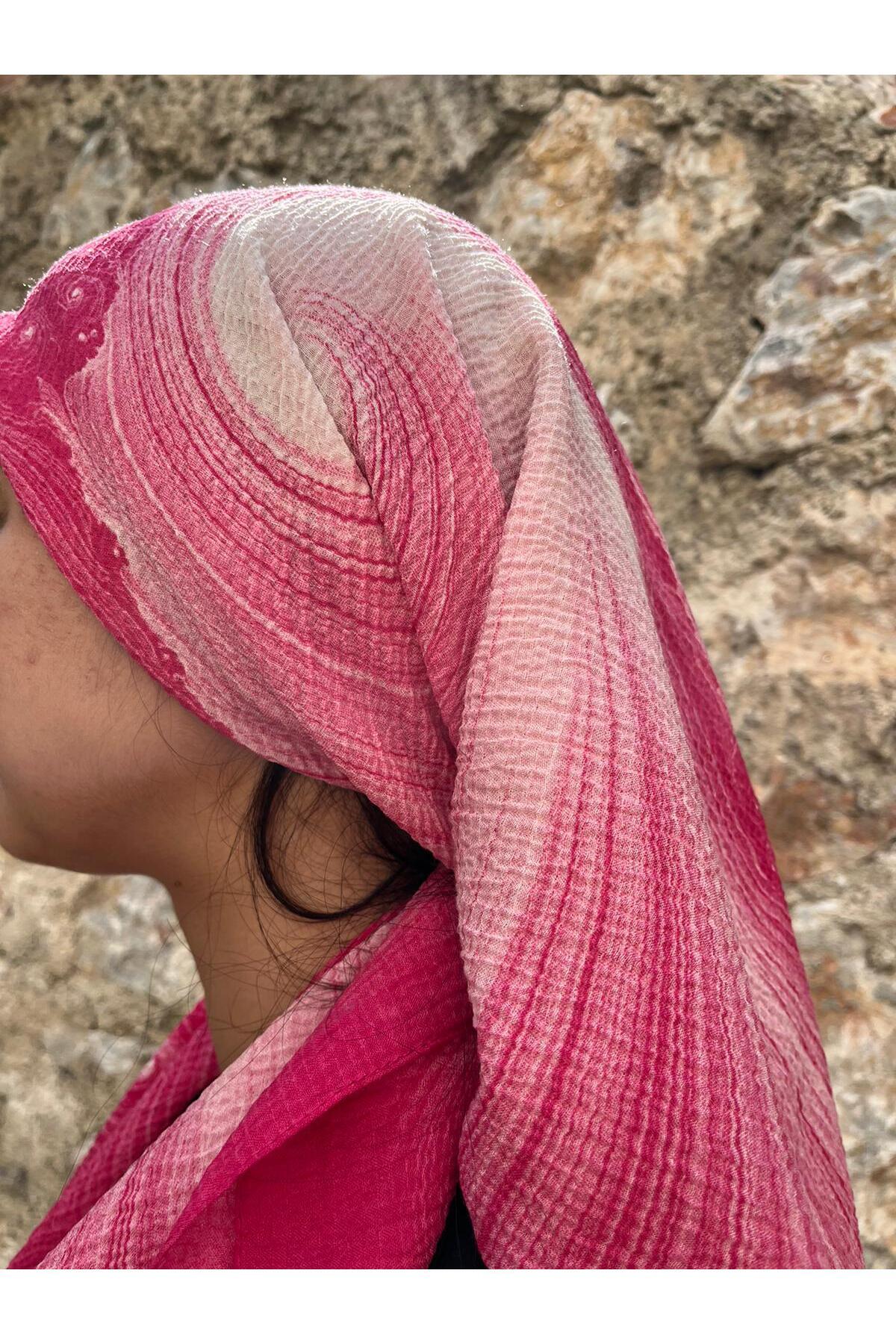 Sobe Hediyelik-Pink Patterned Cotton Writing – Soft Texture, Suitable for Daily and Special Occasion Use 2