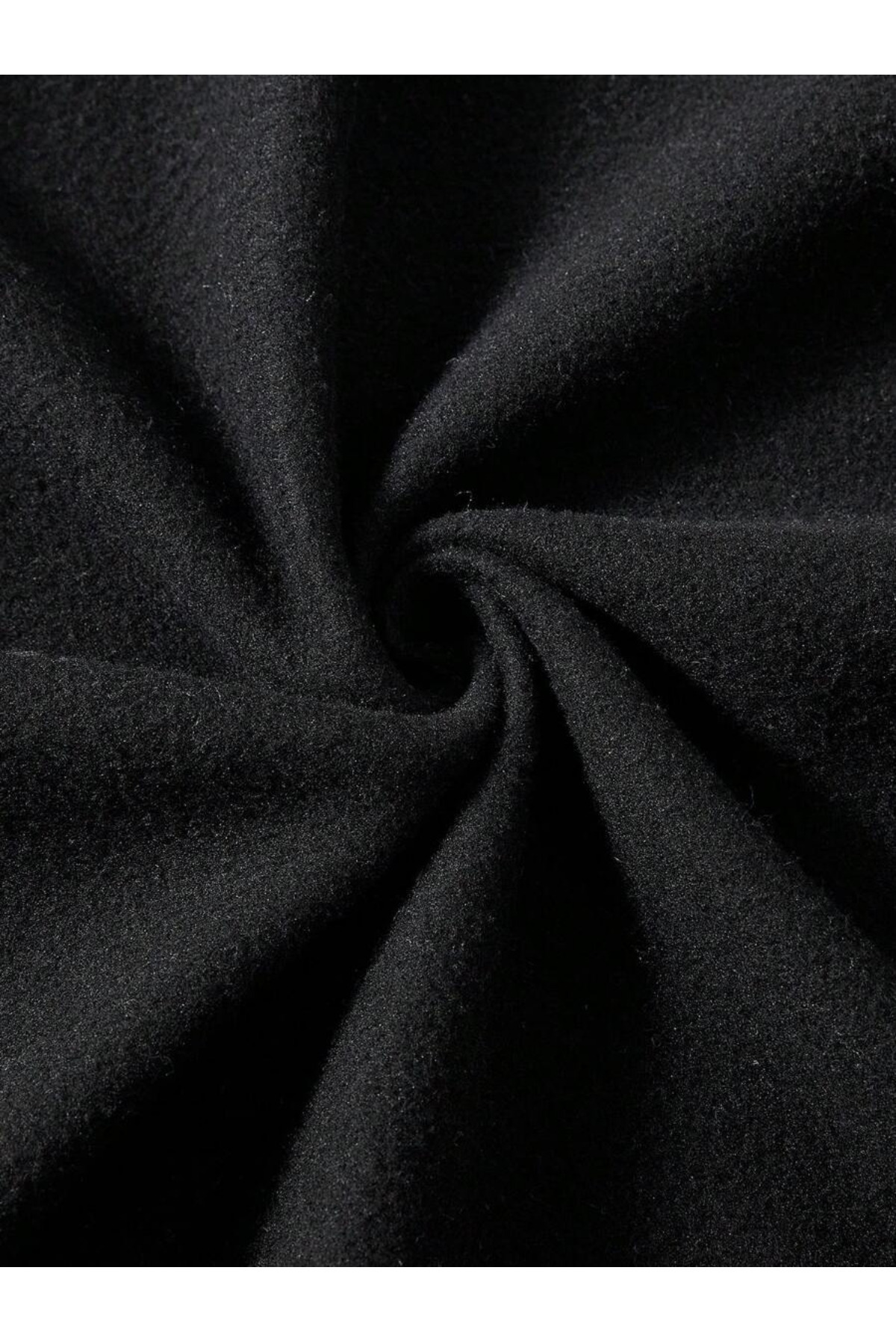 Deep sense  Erkek Siyah Kapüşonlu Fermuarlı Oversize Sweatshirt Kışlık Okul Hırkası Şardonlu Baskılı - Görsel 5