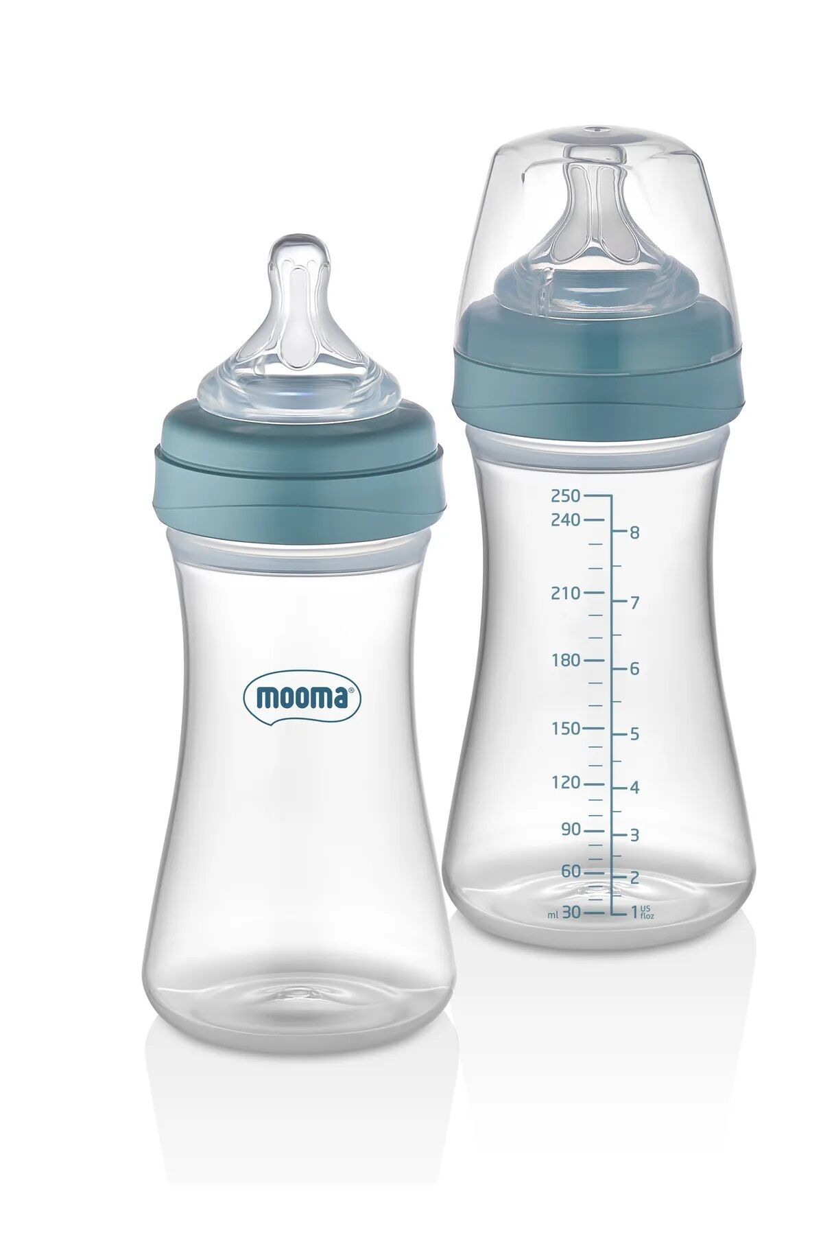 Evvano Biberon Anti Kolik Biberon 250 ml Kapaklı Biberon 0 - 6 Ay (Yavaş Akış) fotoğrafı 2 (önizleme)