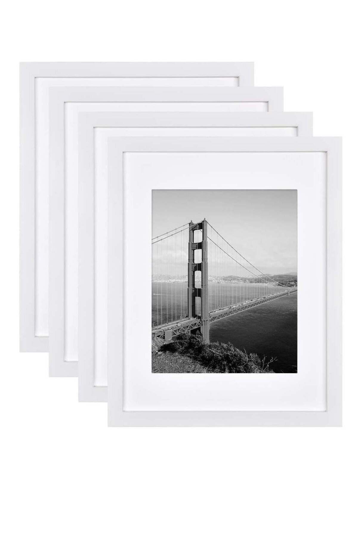 Generic-AKDC AKDC Picture Frame A4 SIZE Centimetres, White - Set Of 4 1