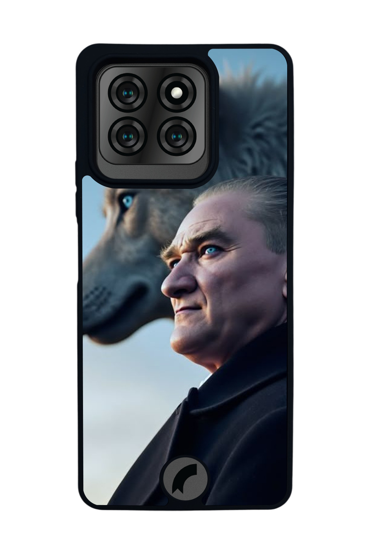 Reeder-S71 Compatible Printed, Matte Black Color, Soft Silicone, Protective, Shock Absorbing Cover, Case 1
