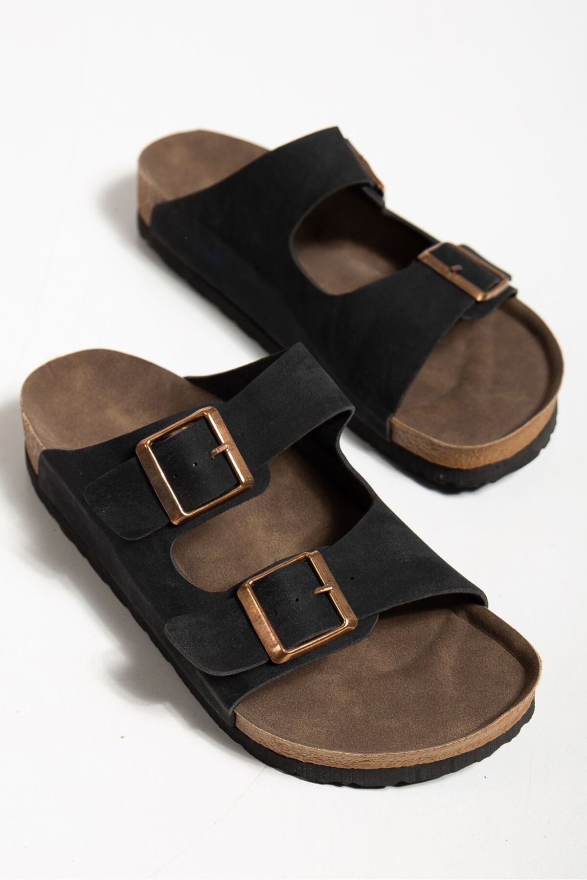 Elisay Moda YÜRÜMEK BIZIMLE GÜZEL Unisex ortopedske papuče sa dvostrukim reme...