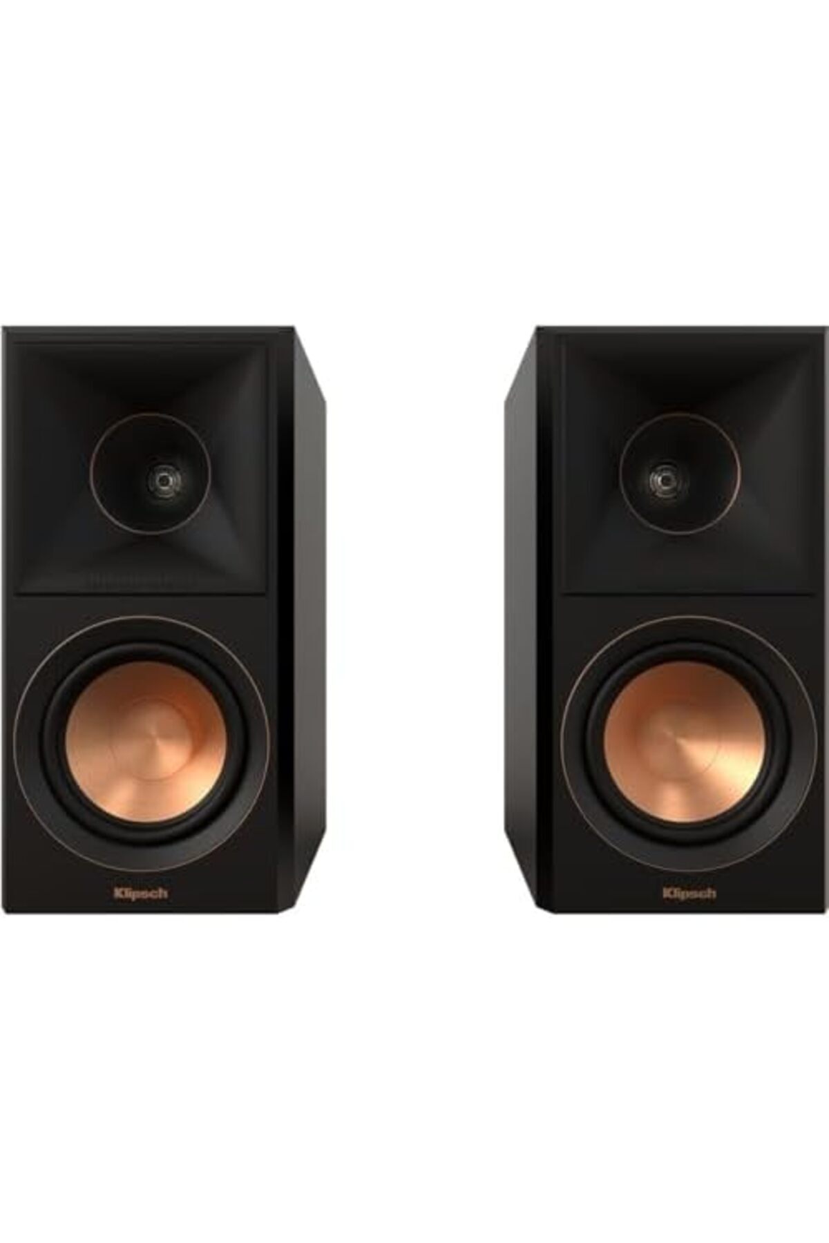 Klipsch-Reference Premiere RP-500M II Bookshelf Speaker Pair with Larger 90° x 90° Hybrid Tractrix 3