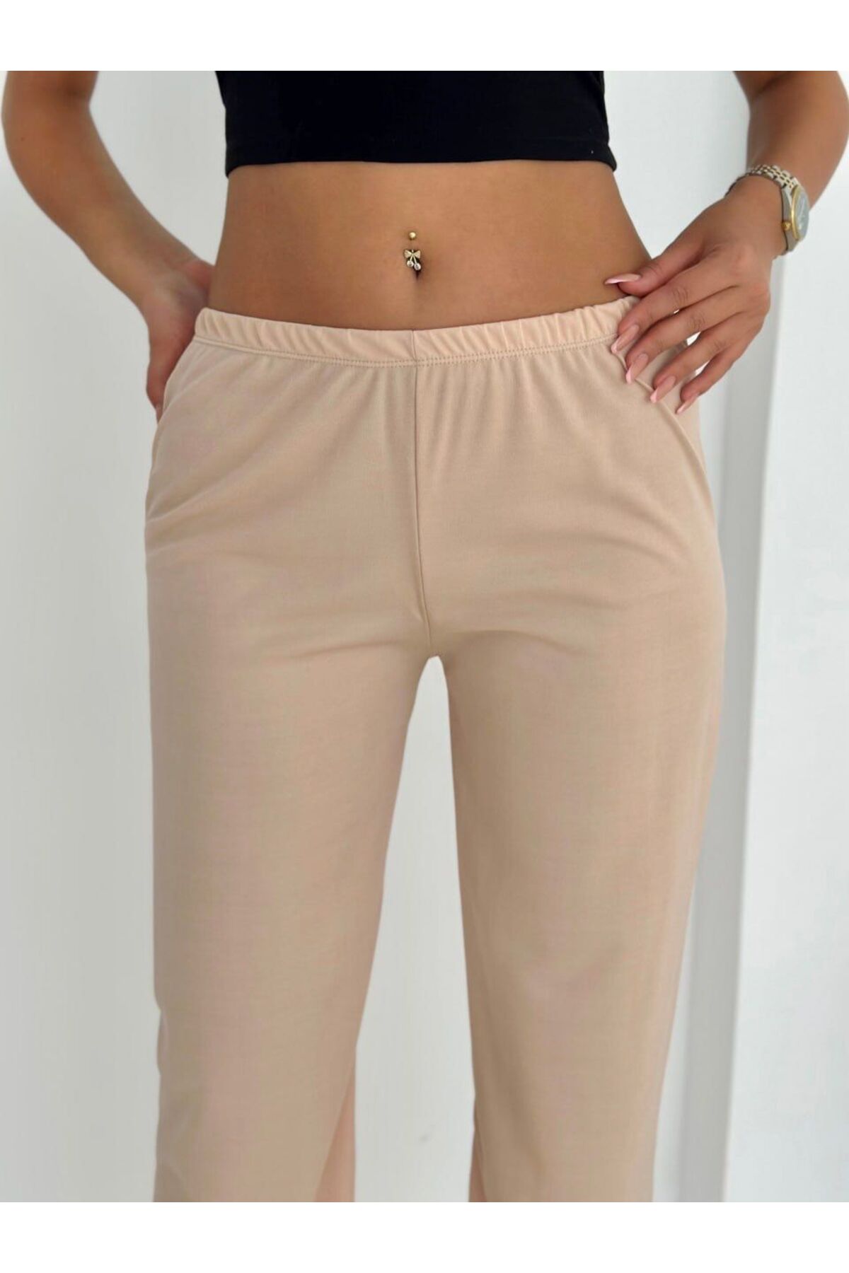 Pimody  Kadın Pantolon Astar Ten Rengi - Görsel 3