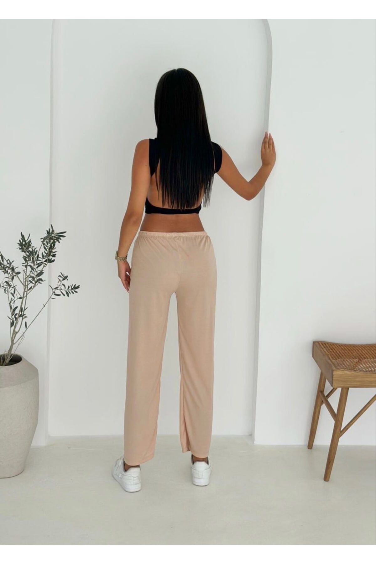 Pimody  Kadın Pantolon Astar Ten Rengi - Görsel 5