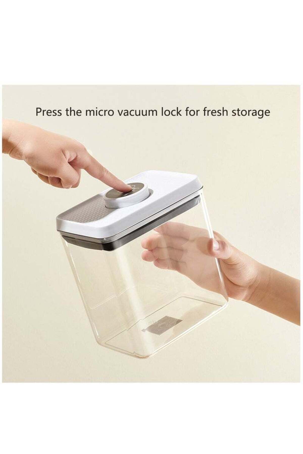 COOYA-7 Pcs Food Containers Set,POP UP Design,4 different size,Effortless to Clean,BPA-Free Tranparent 2