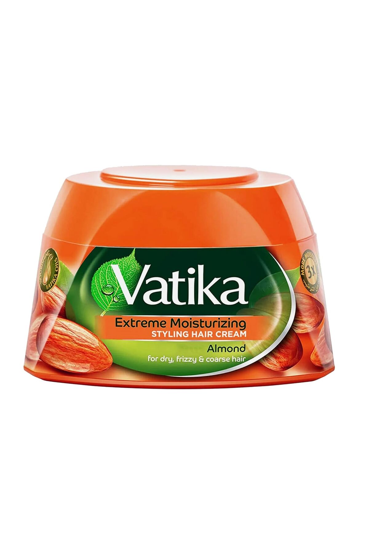 Vatika kuru, kıvırcık ve sert saçlar için aşırı nemlendirici şekillendirici saç kremi — 00VATİKA034