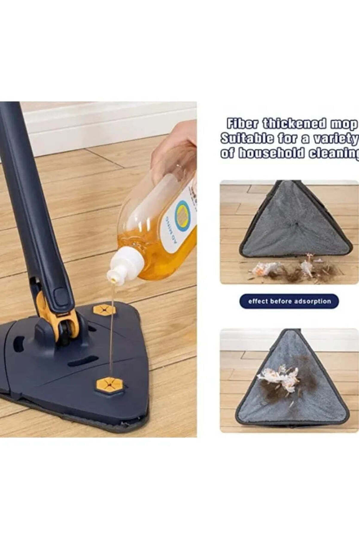Promagg-Triangular Mop with 360° Rotation 7