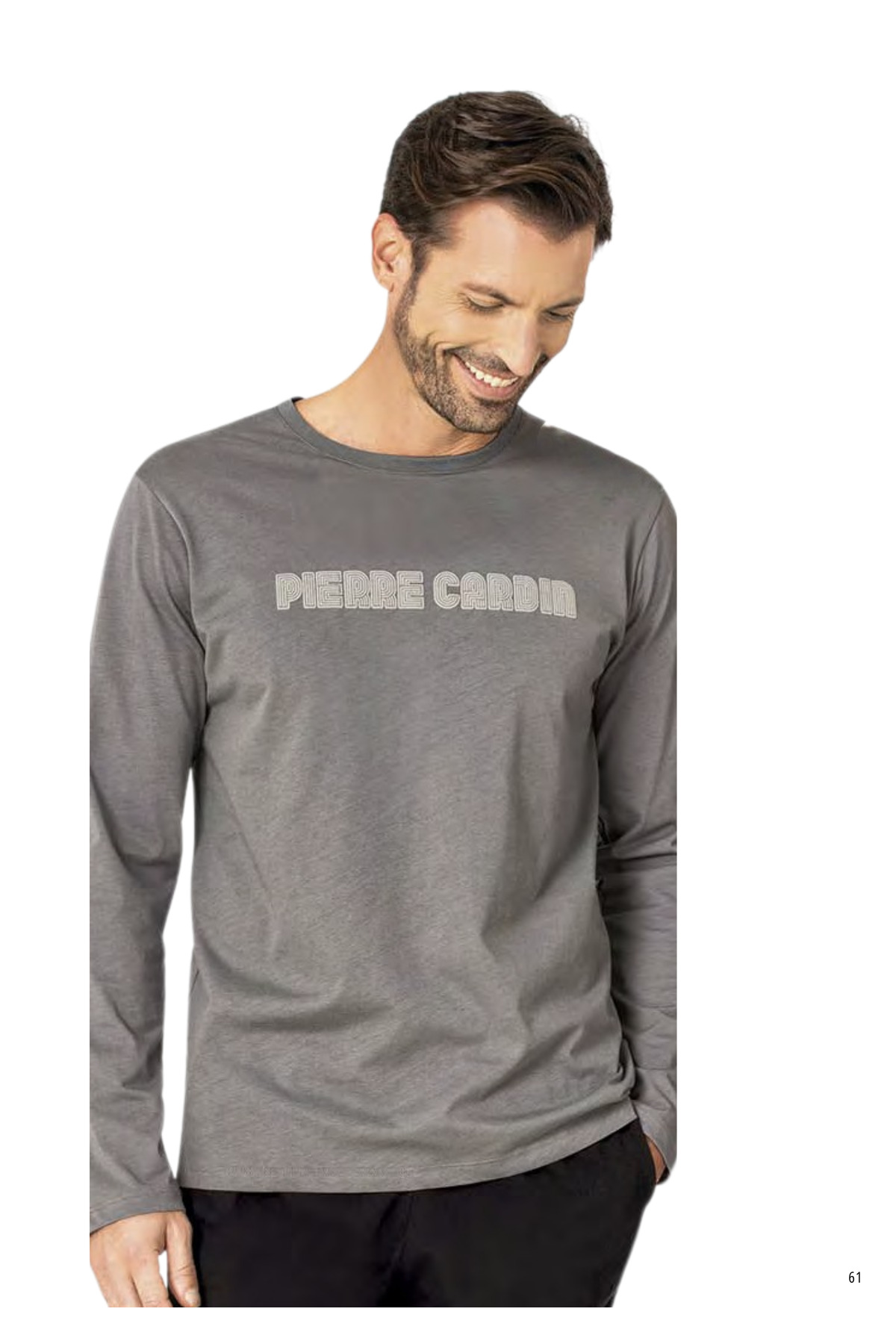 ست پیژامه مردانه راسته فاق نرمال آستین بلند | پیر کاردین Pierre Cardin CH.PC.6.093.C0 - تصویر 6