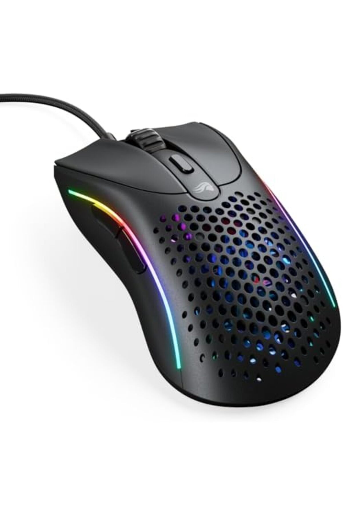 Glorious-Gaming Wired Mouse D2 RGB Super Light Weight 58g Optical Sensor 26K DPI 6 Programmable Buttons 80M C 1