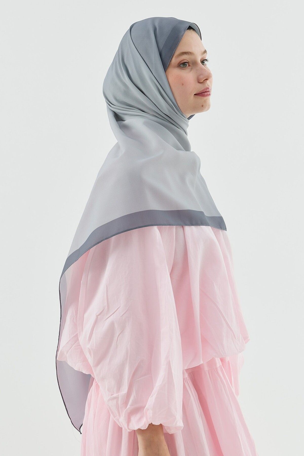 Modakaşmir-Velora Gradient Pattern Prose Shawl 3
