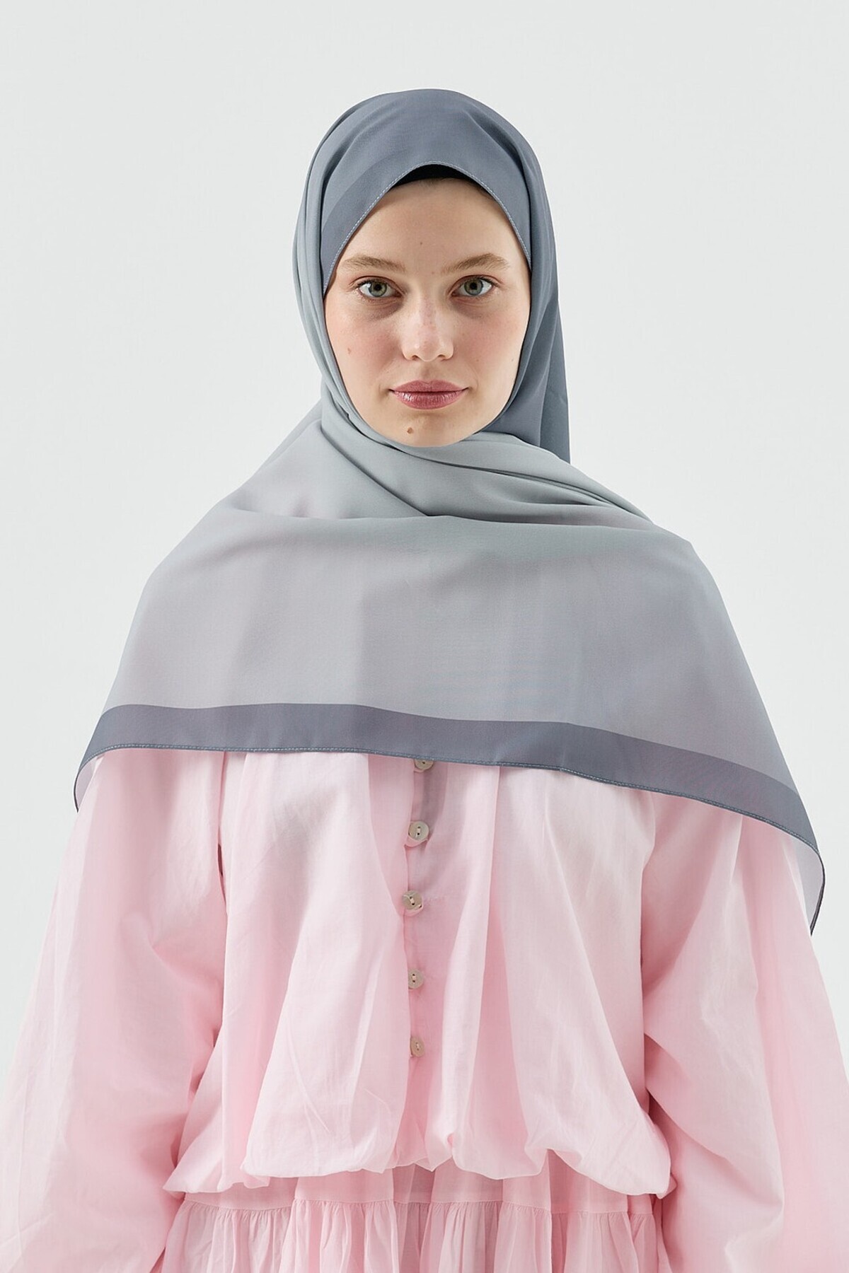 Modakaşmir-Velora Gradient Pattern Prose Shawl 1