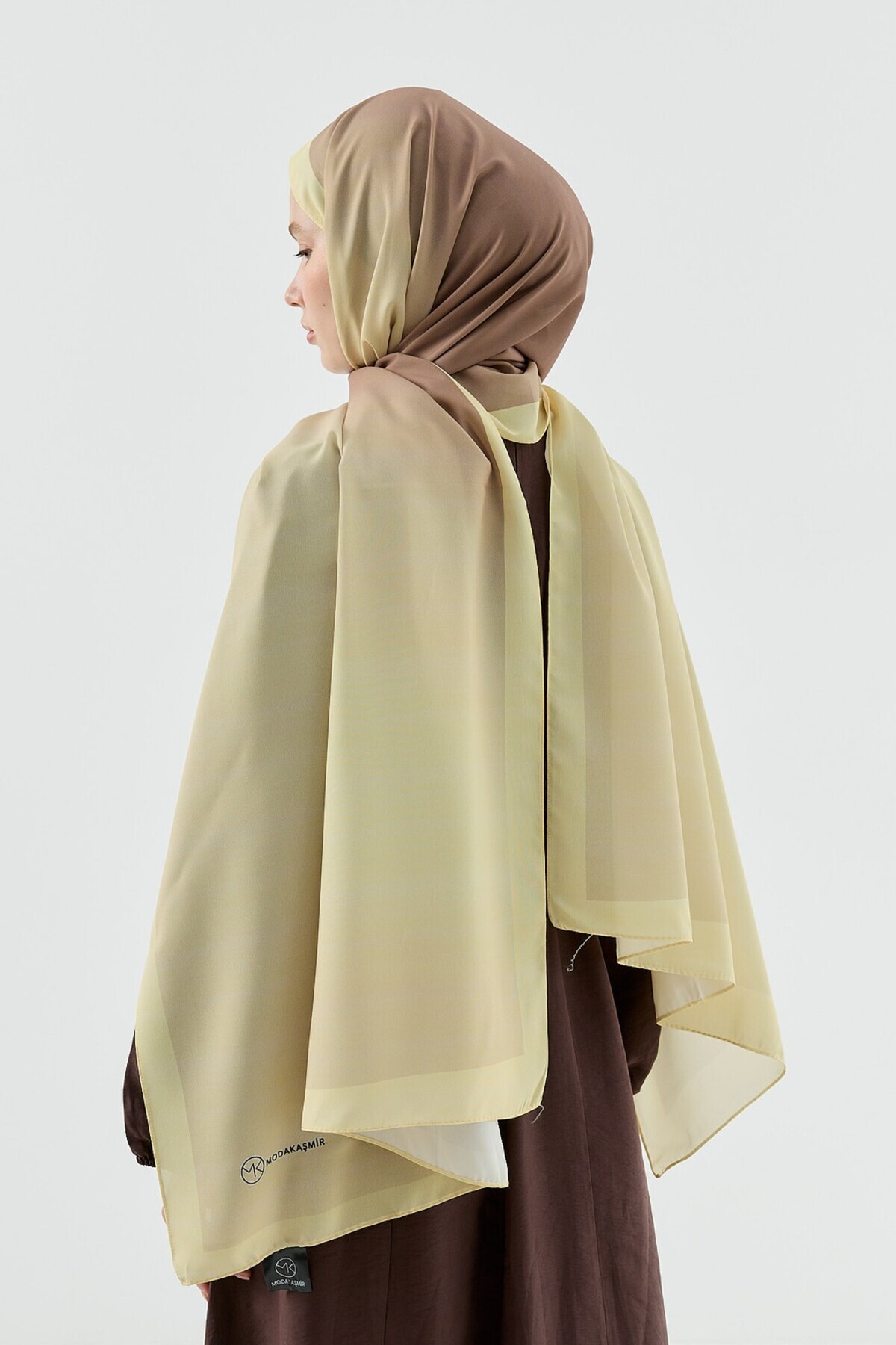 Modakaşmir-Velora Gradient Pattern Prose Shawl 4