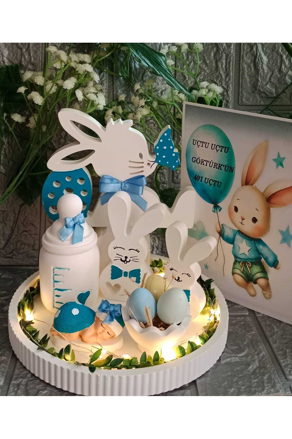 40 flying basket Forty flying basket Baby gift