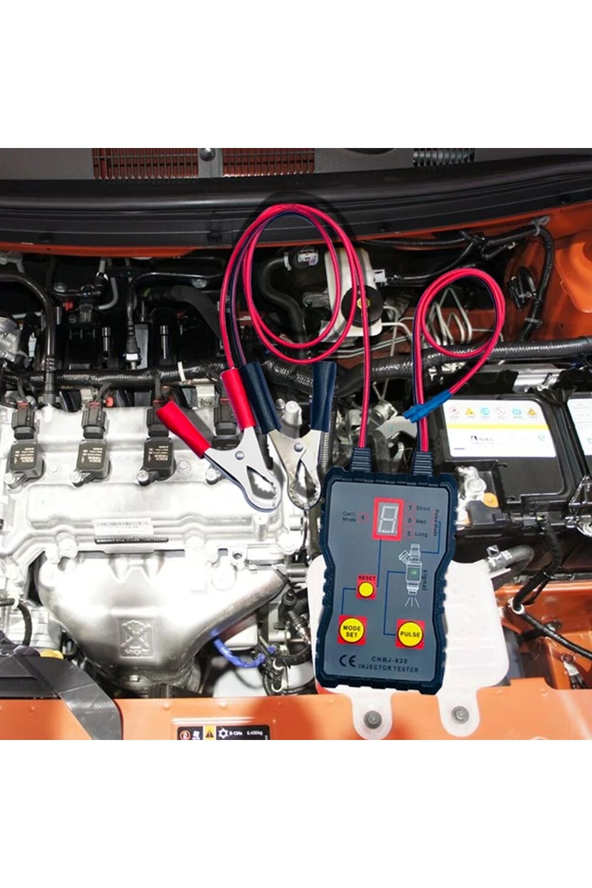 TECHSTAR-® CNBJ-620 Automotive Fuel Injector Tester, with Four Testing Modes and Digital Display 6
