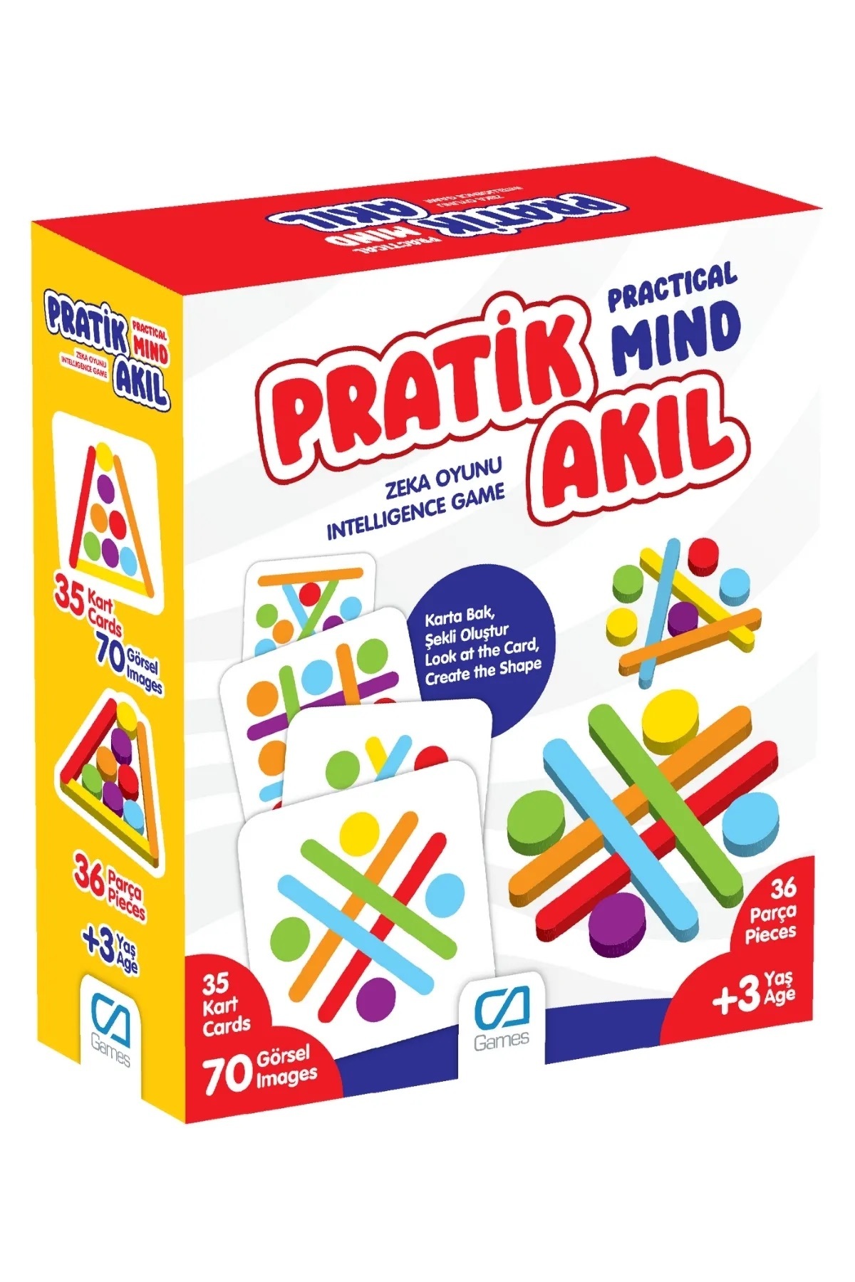 CA Games (2'Li Set ) Müthiş Dedektif Plus Dikkat ve Zeka Aile