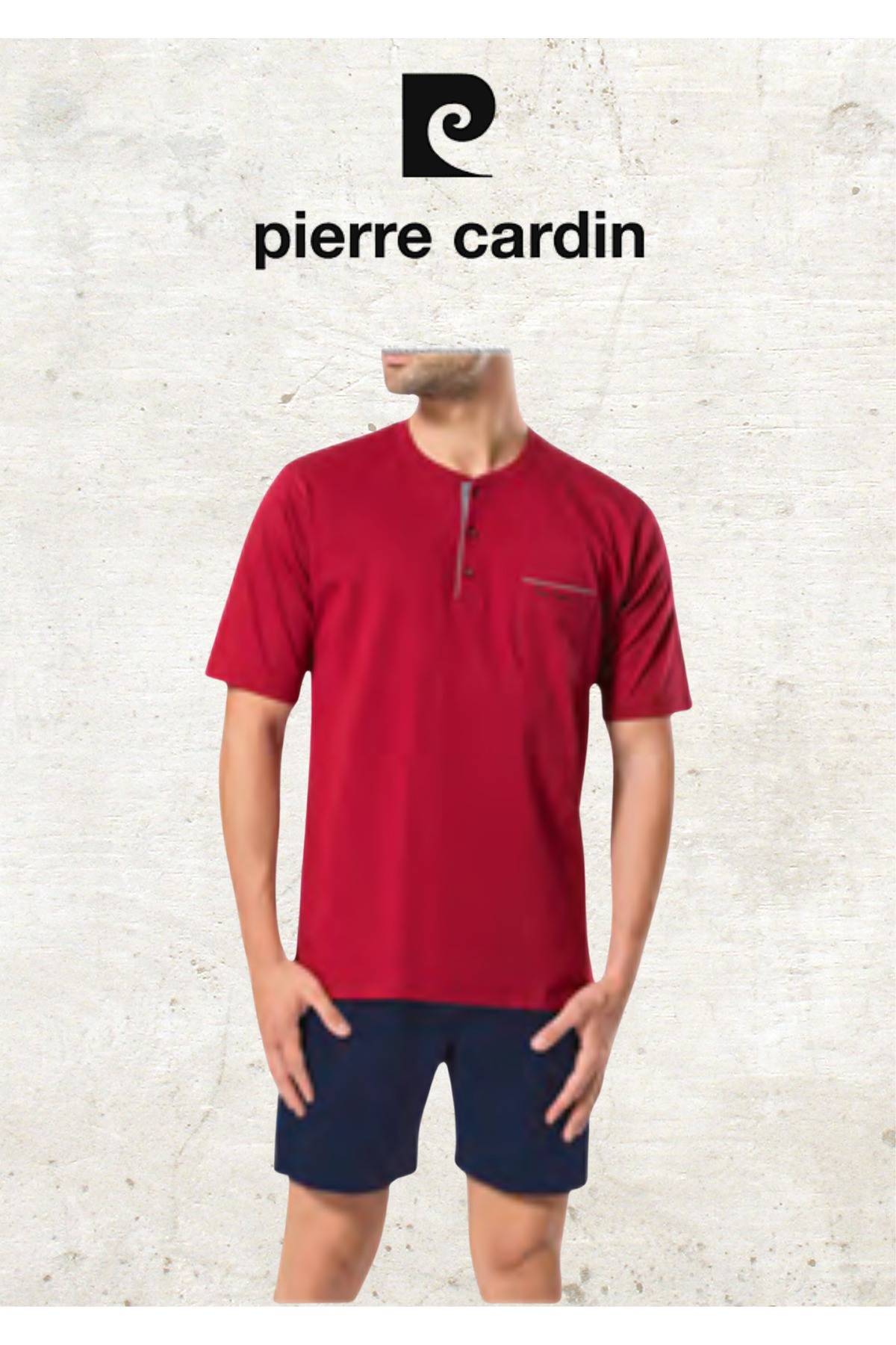 ست پیژامه و لباس خواب مردانه راسته فاق نرمال آستین بلند | پیر کاردین Pierre Cardin OL.PC.5560.002 - تصویر 4