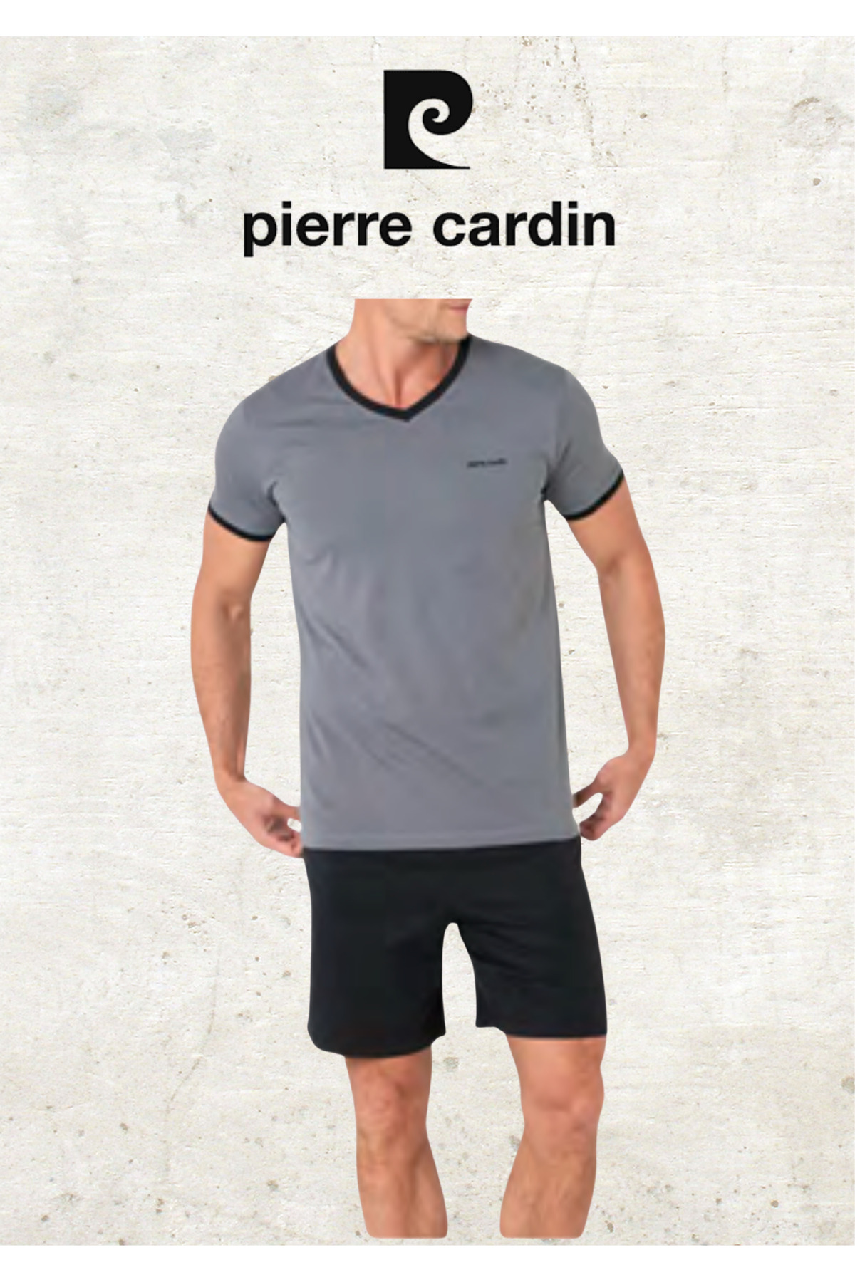 ست پیژامه و لباس خواب مردانه راسته فاق نرمال آستین بلند | پیر کاردین Pierre Cardin OL.PC.5640.02 - تصویر 3