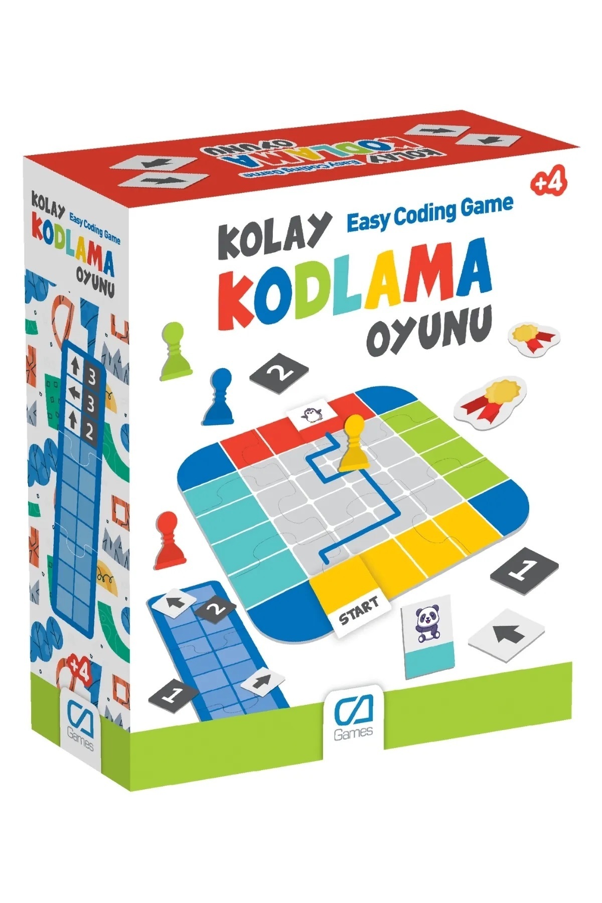 CA Games-(Set of 2) Terrific Detective Plus Attention and Intelligence Family- Easy Coding Game Programming Game 4+Age 6