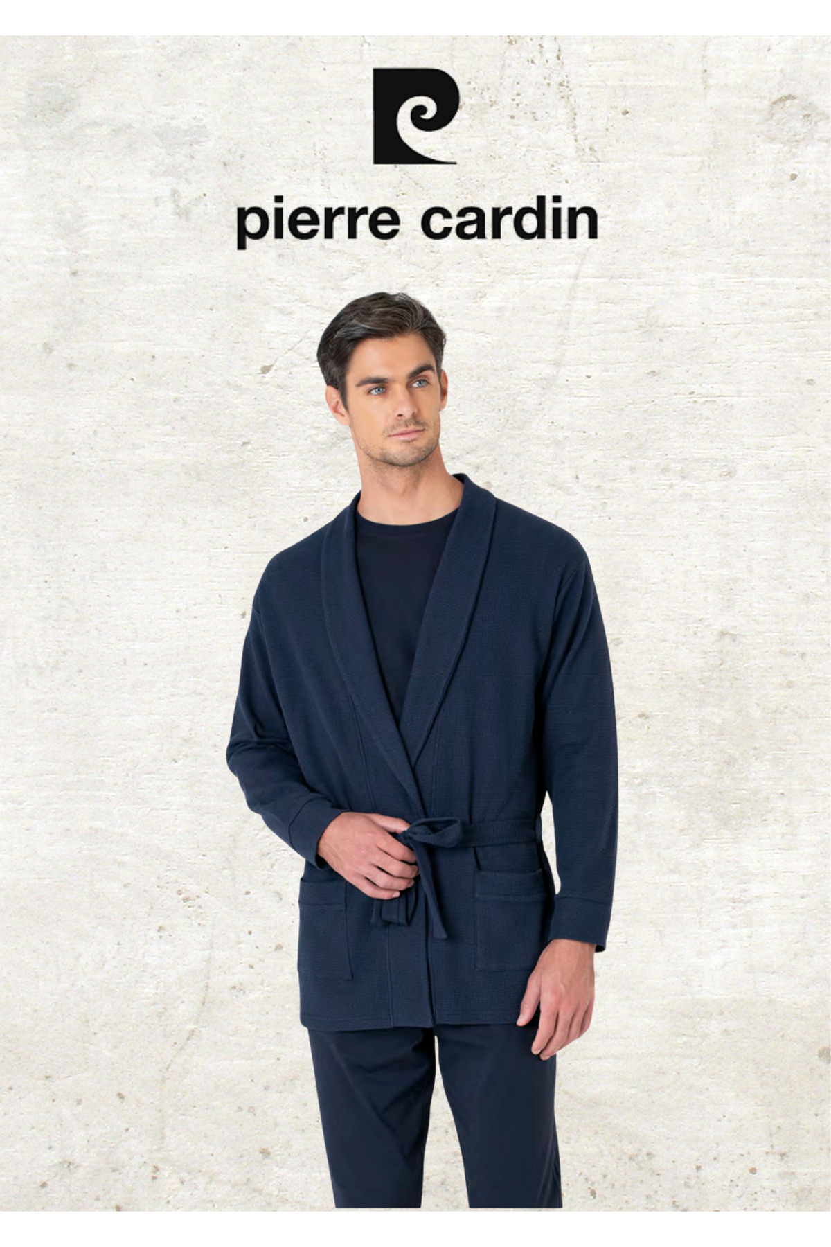 ست پیژامه مردانه راسته فاق نرمال آستین بلند | پیر کاردین Pierre Cardin OL.PC.5640.02 - تصویر 2