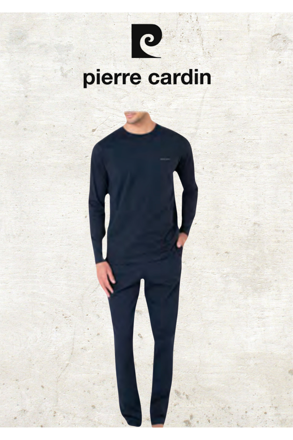 ست پیژامه مردانه راسته فاق نرمال آستین بلند | پیر کاردین Pierre Cardin OL.PC.5640.02 - تصویر 4