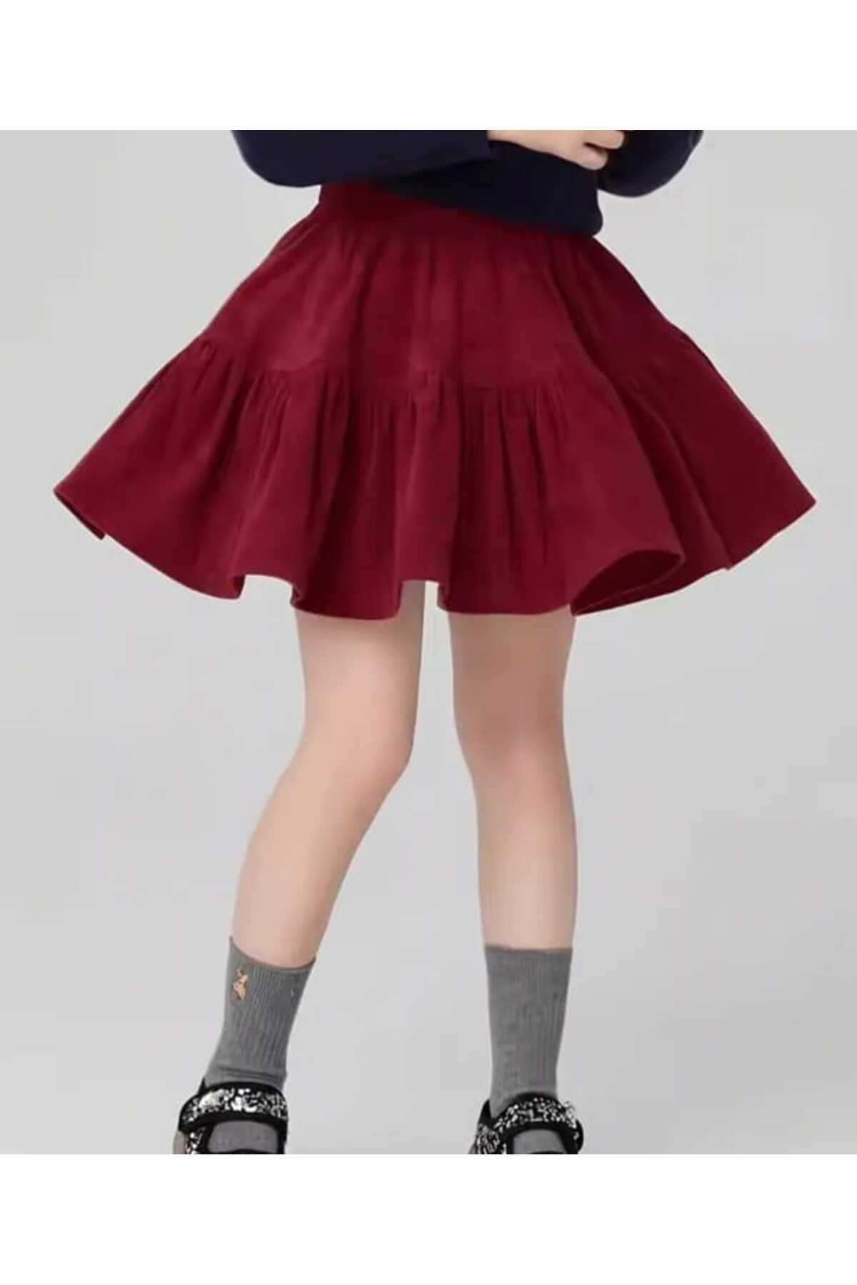 BEBEĞİME ÇORAP Kadife Etek Fırfırlı Büzgülü Beli Lastikli fotoğrafı 5 (önizleme)