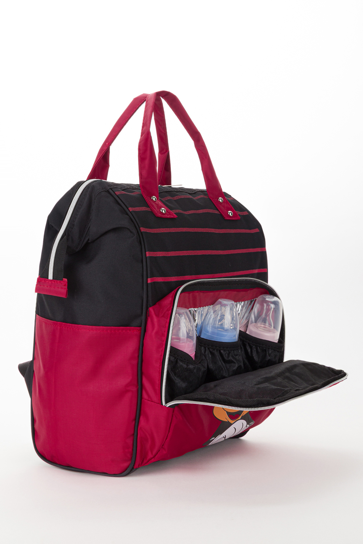 RUBBAG Anne Bebek Bakım Sırt Çantası Termal Biberonluk Ve Bebek Arabası Askı Aparatlı fotoğrafı 6 (önizleme)