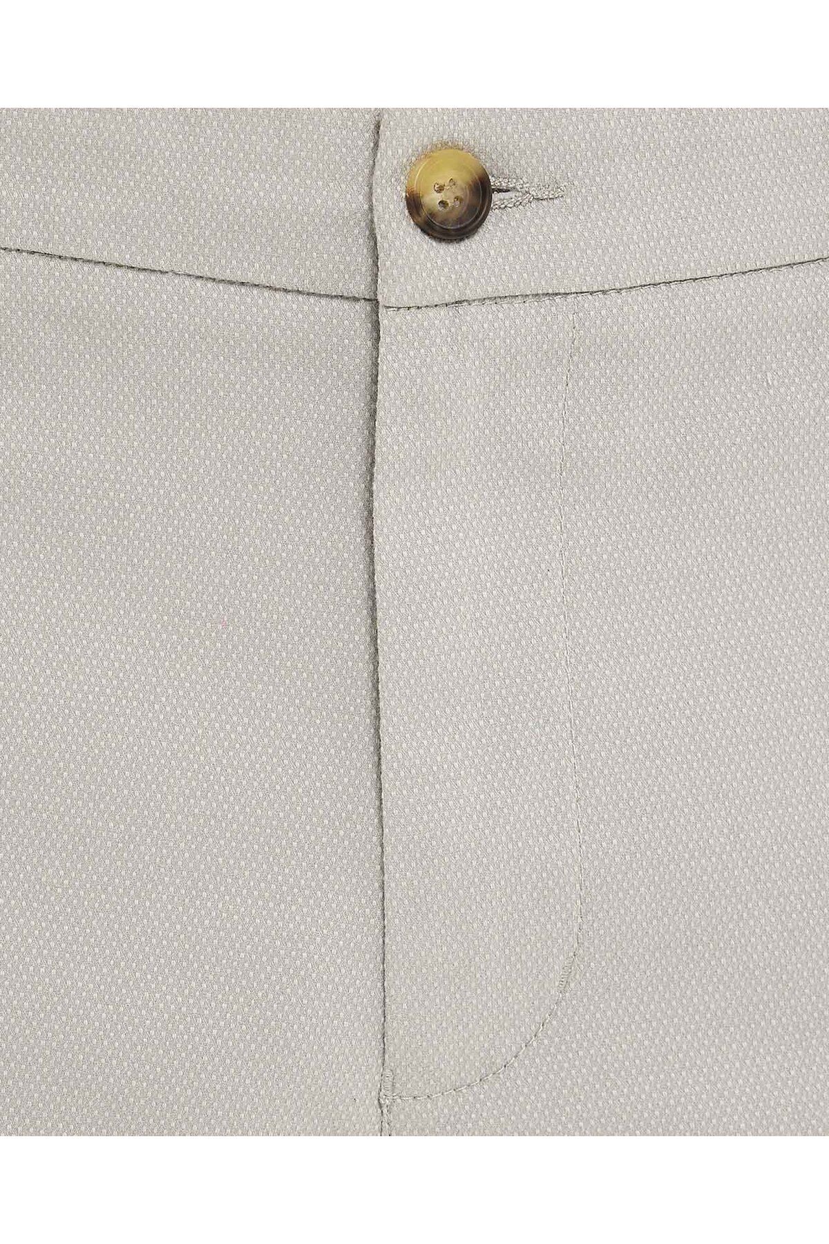 R&B-Textured Shorts with Button Closure 6