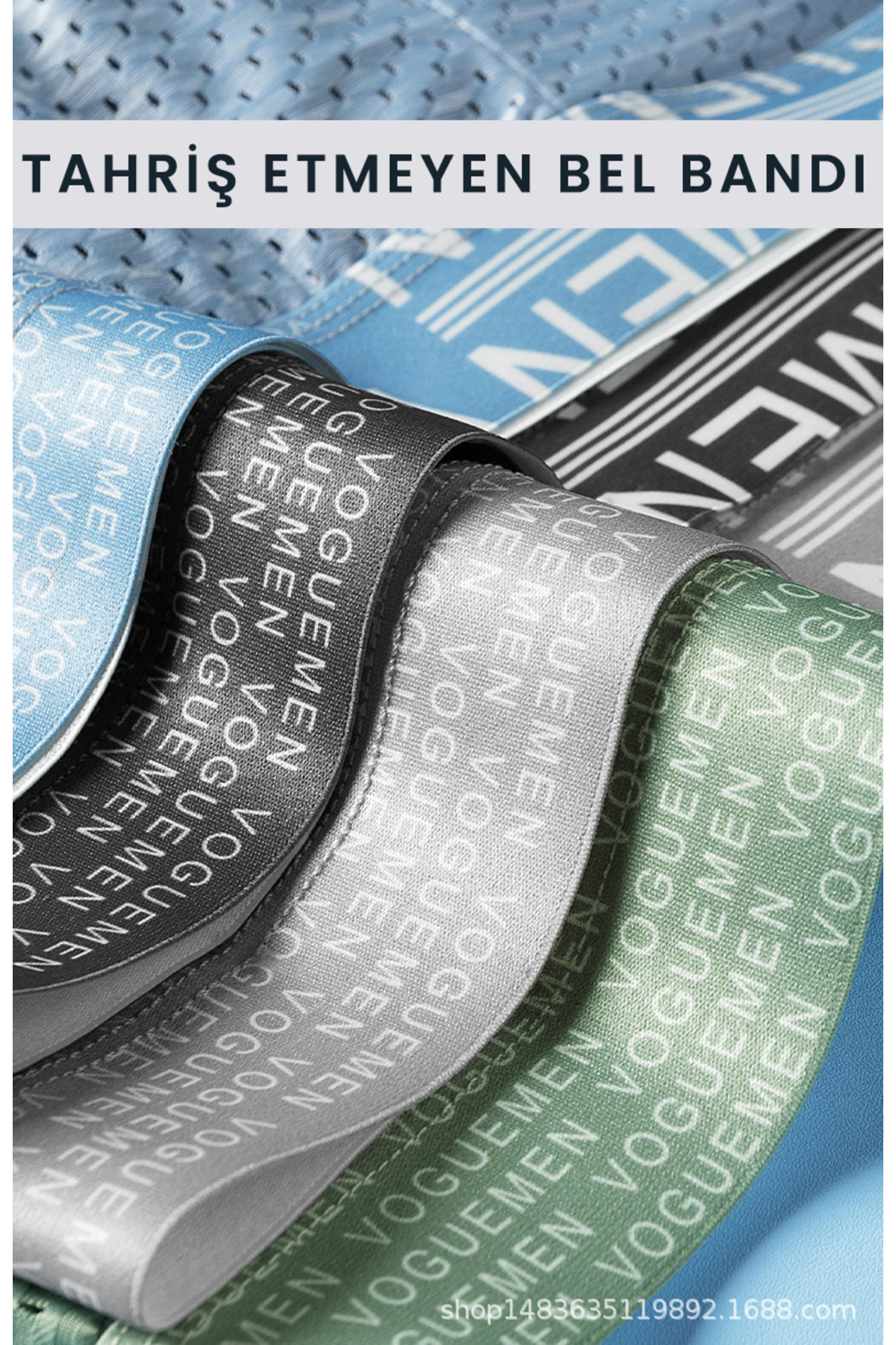 Beauty Collection  4'lü Nefes Alabilen Buz İpeği Boxer Terletmez Delikli Glad and Comfortable İç Çamaşırı - Görsel 6