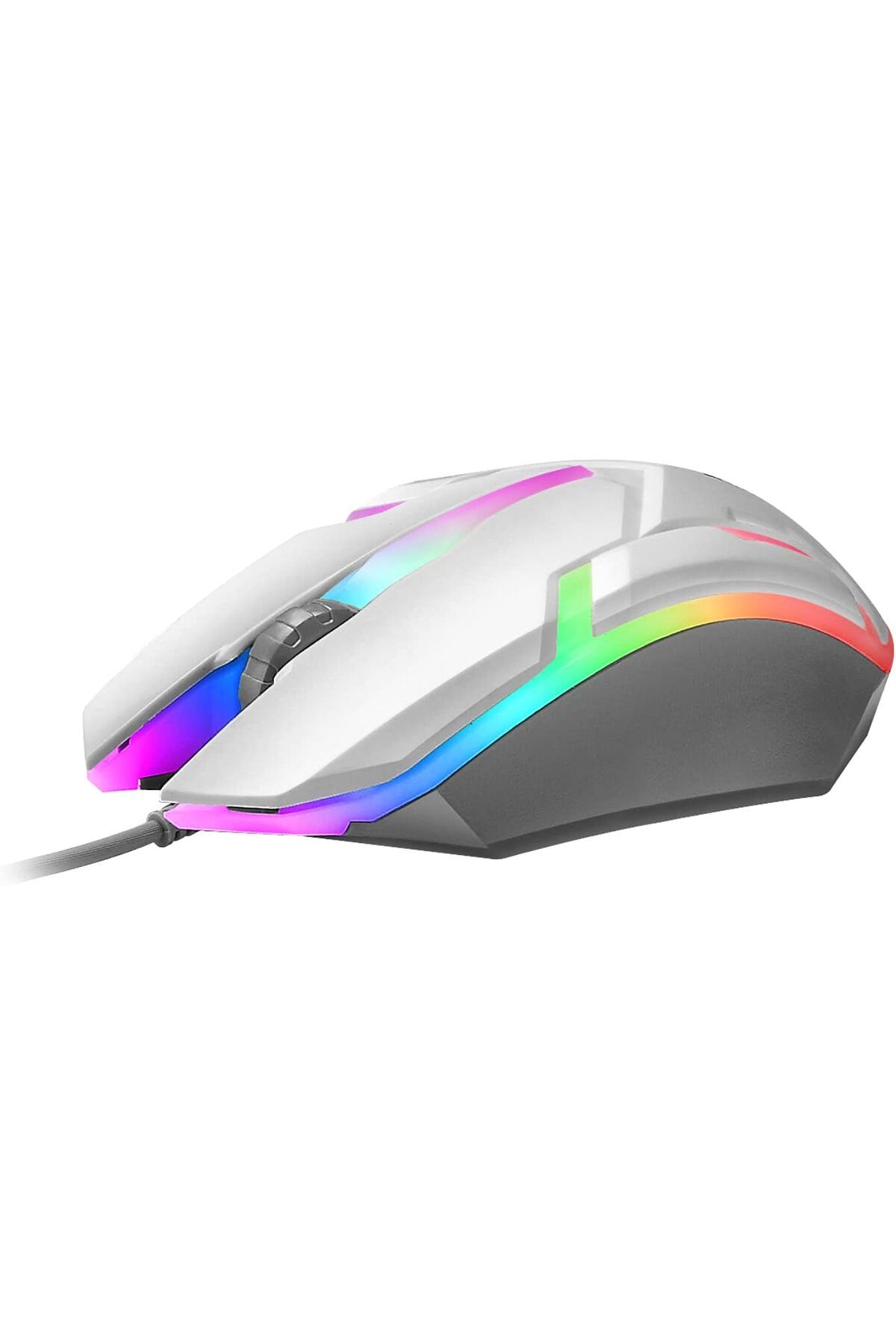 Datazone-Ultra Fast Wired Gaming Mouse with Responsive Keys and Charging Dock with RGB Lighting Mult 3