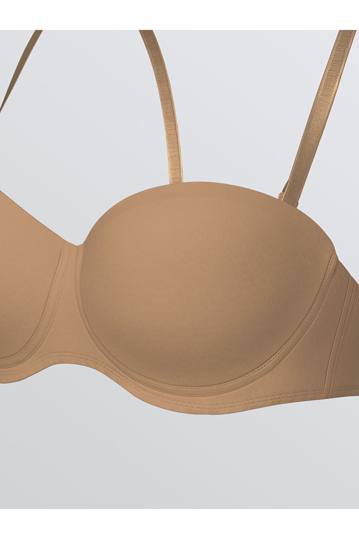 LC Waikiki-Create Your Style from Uzg Store |   Underwire Non-Padded Plain Strapless Bra 2-Piece 7