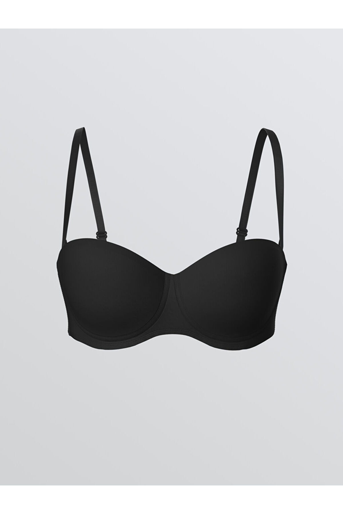 LC Waikiki-Create Your Style from Uzg Store |   Underwire Non-Padded Plain Strapless Bra 2-Piece 3